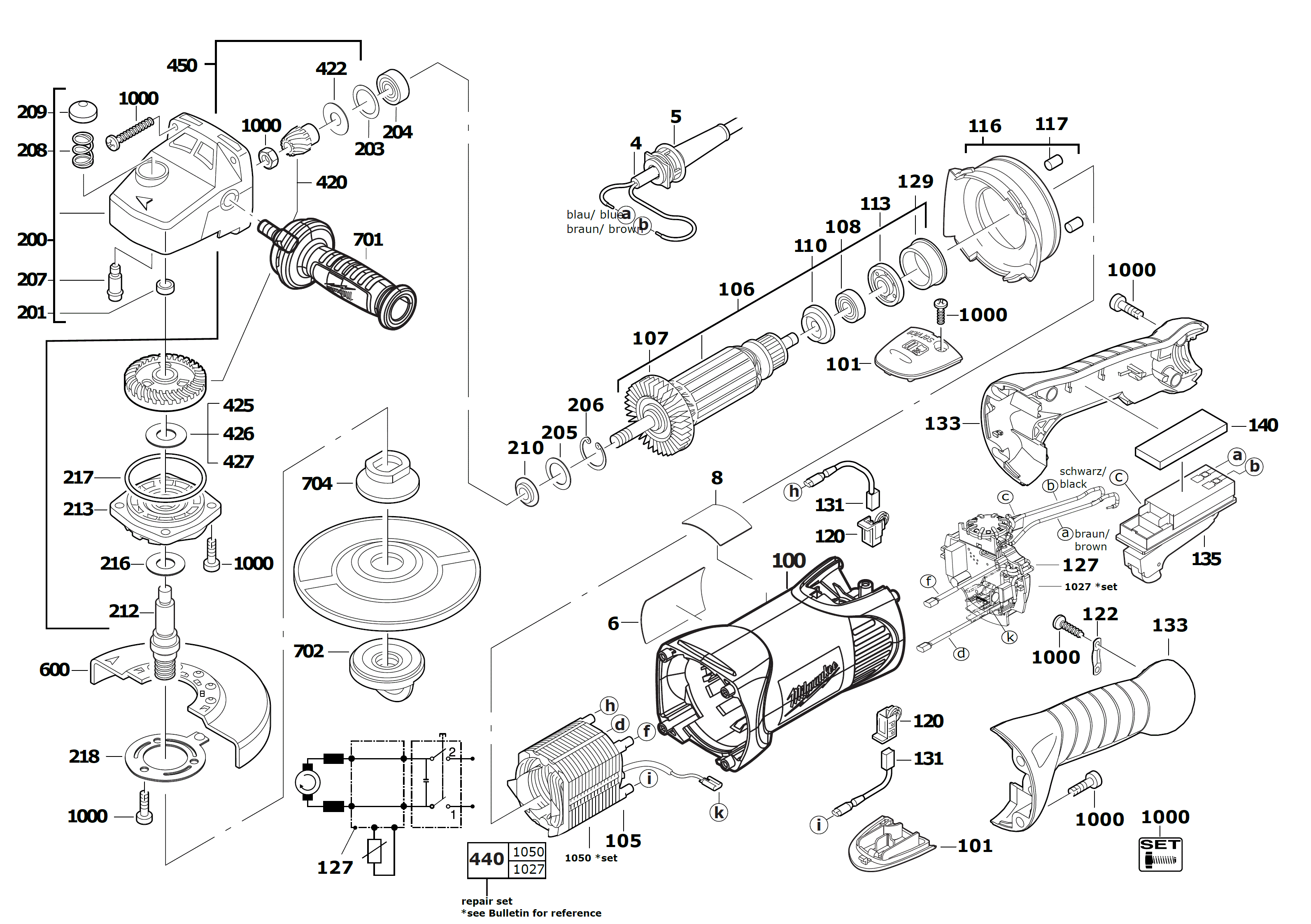 Spare Parts Diagram
