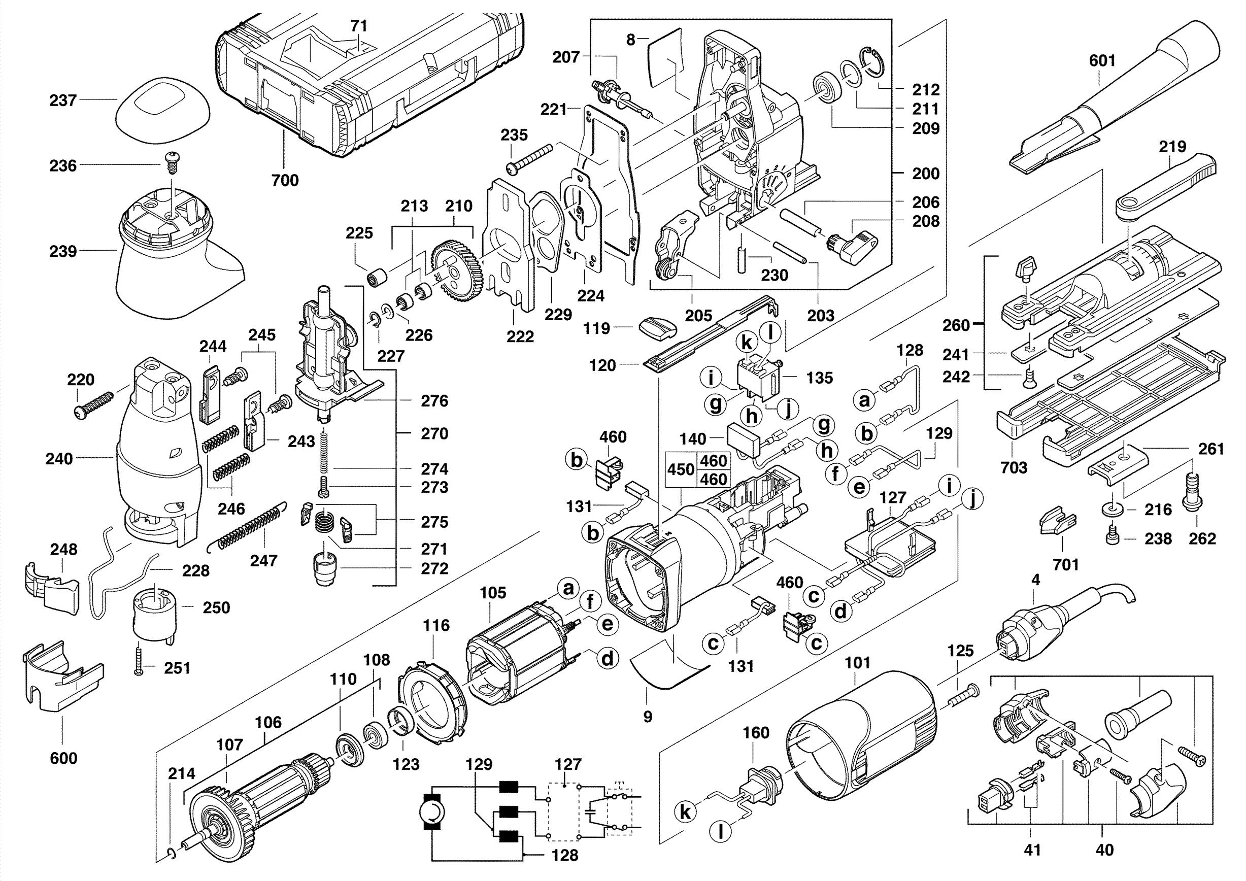 Spare Parts Diagram