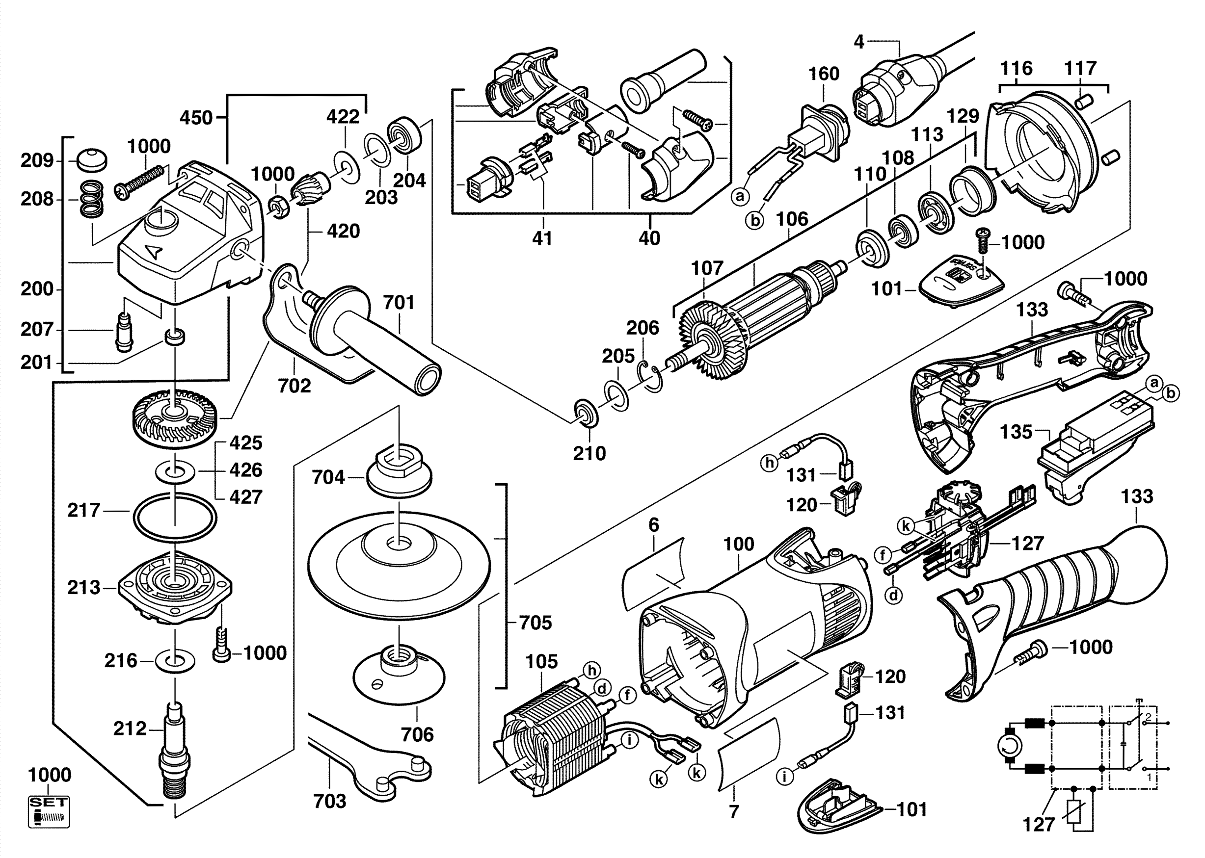 Spare Parts Diagram