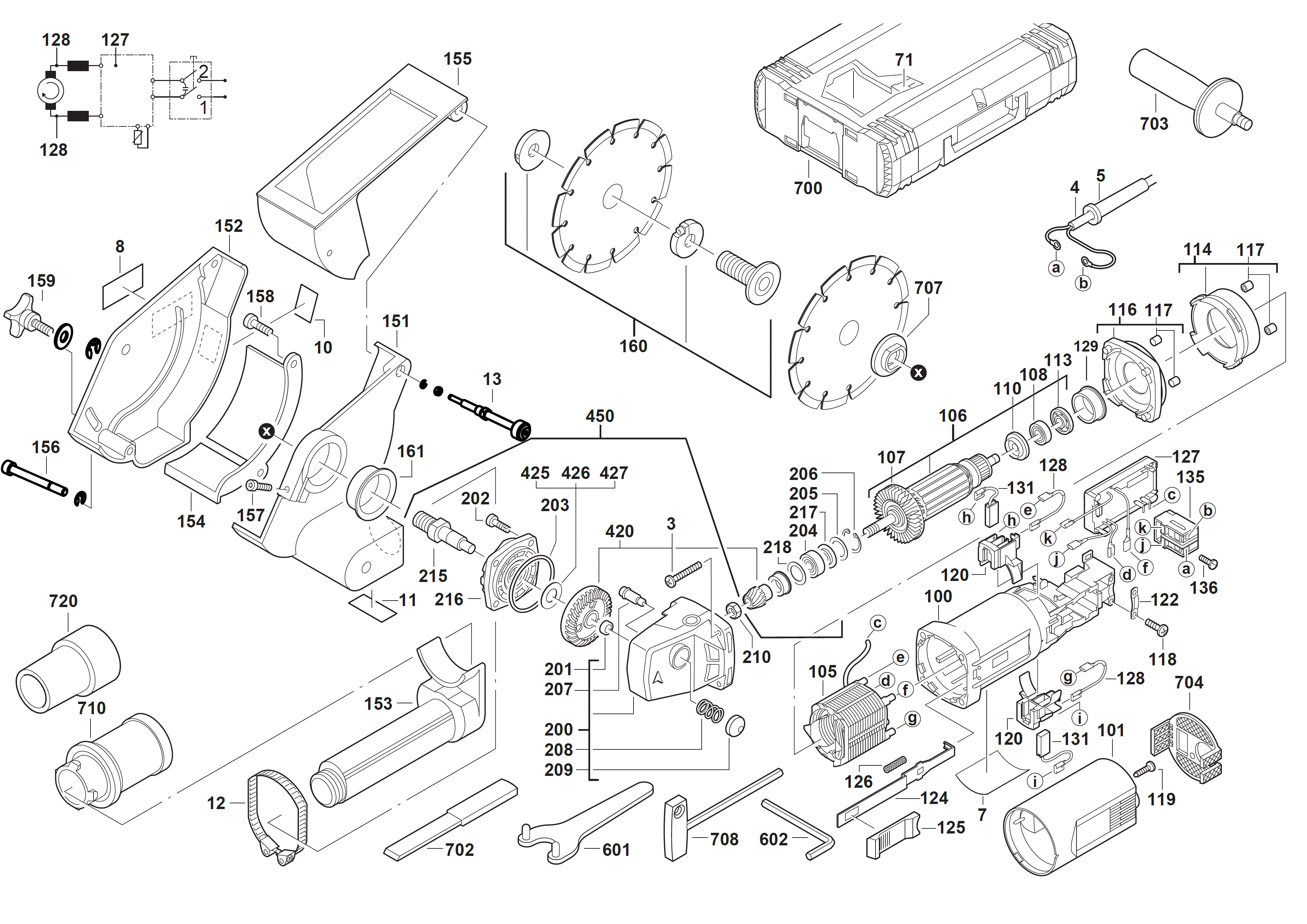 Spare Parts Diagram