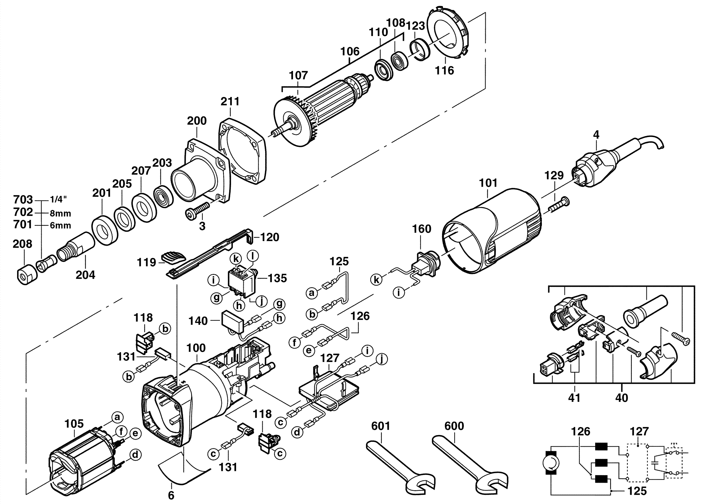 Spare Parts Diagram