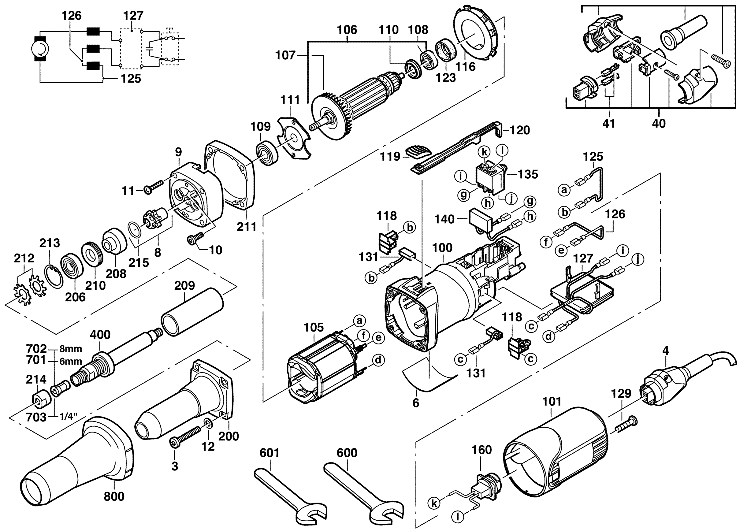 Spare Parts Diagram