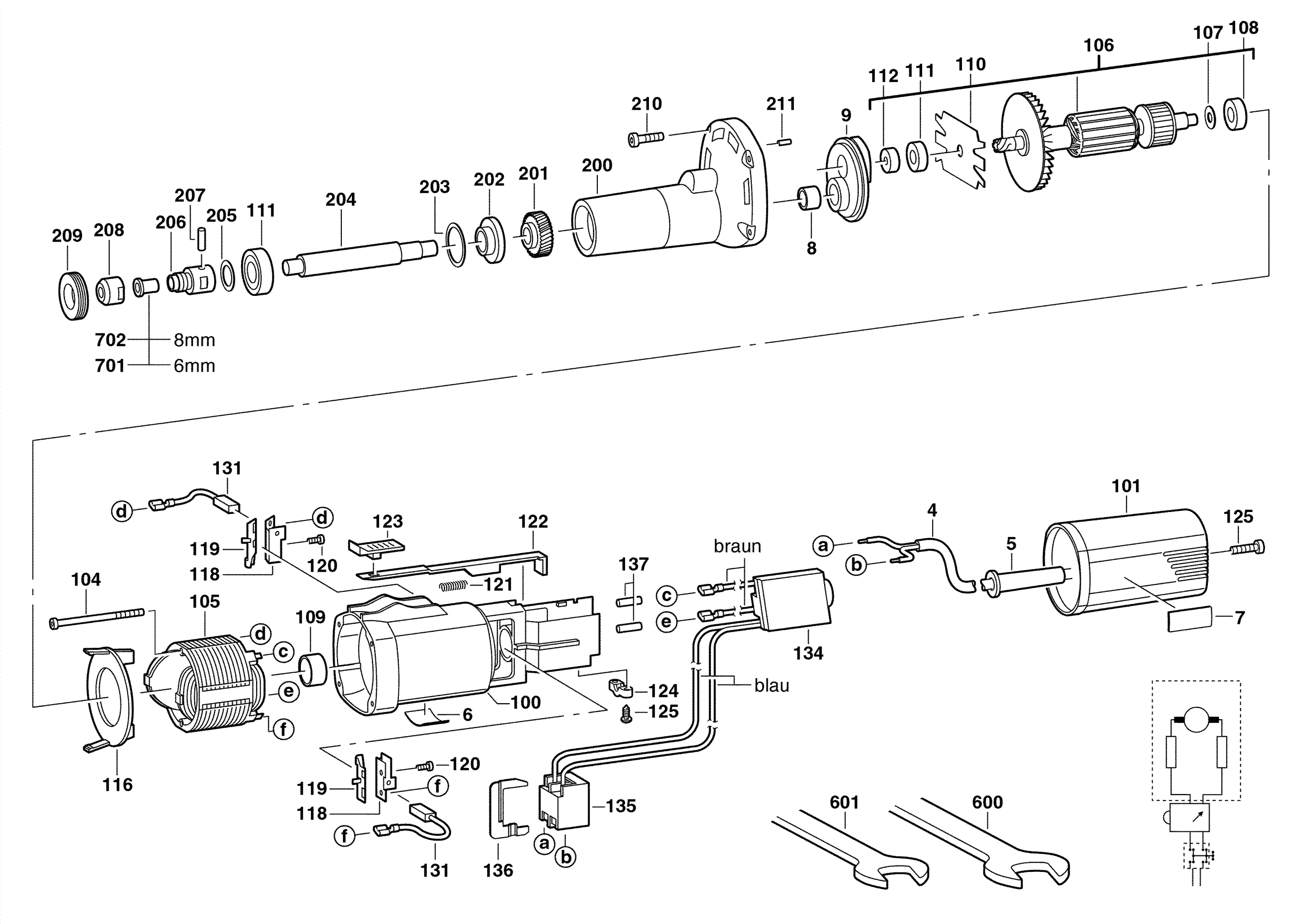 Spare Parts Diagram
