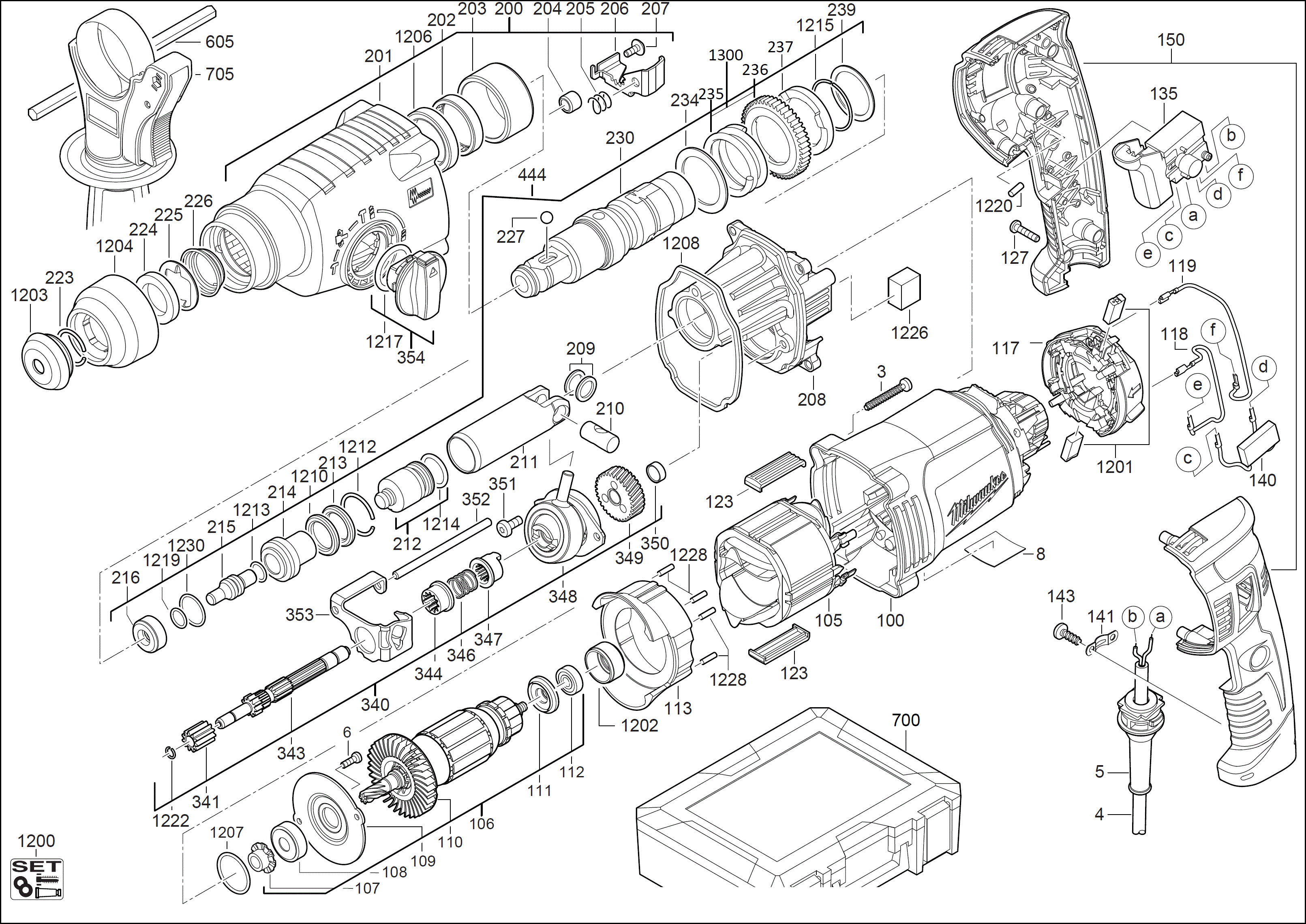 Spare Parts Diagram