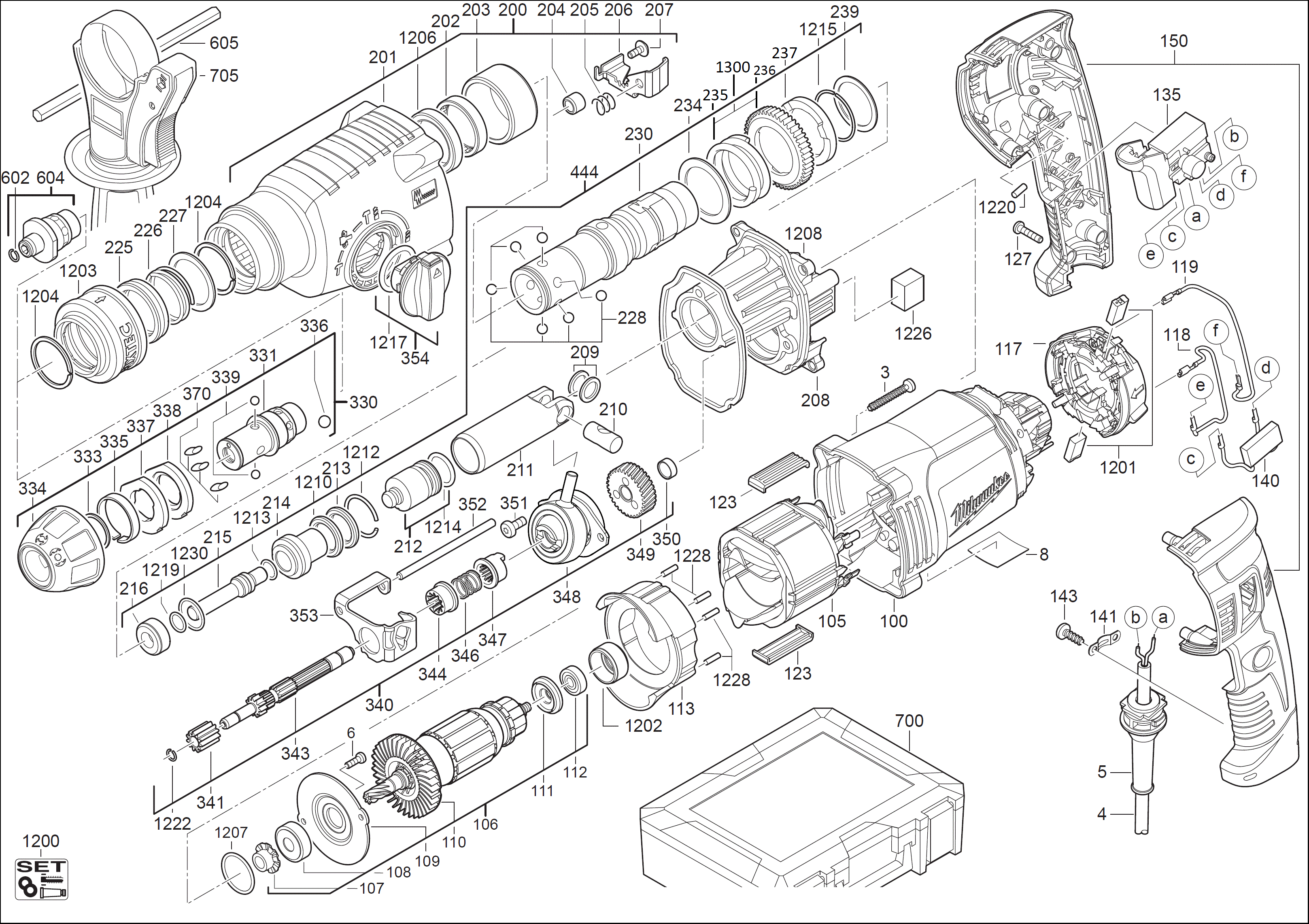 Spare Parts Diagram