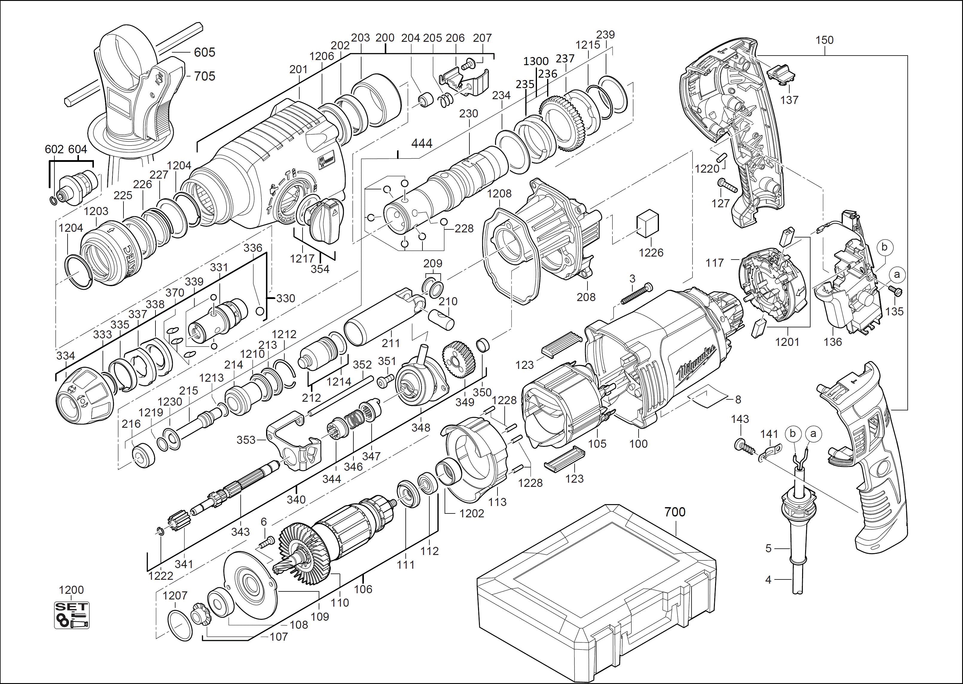 Spare Parts Diagram