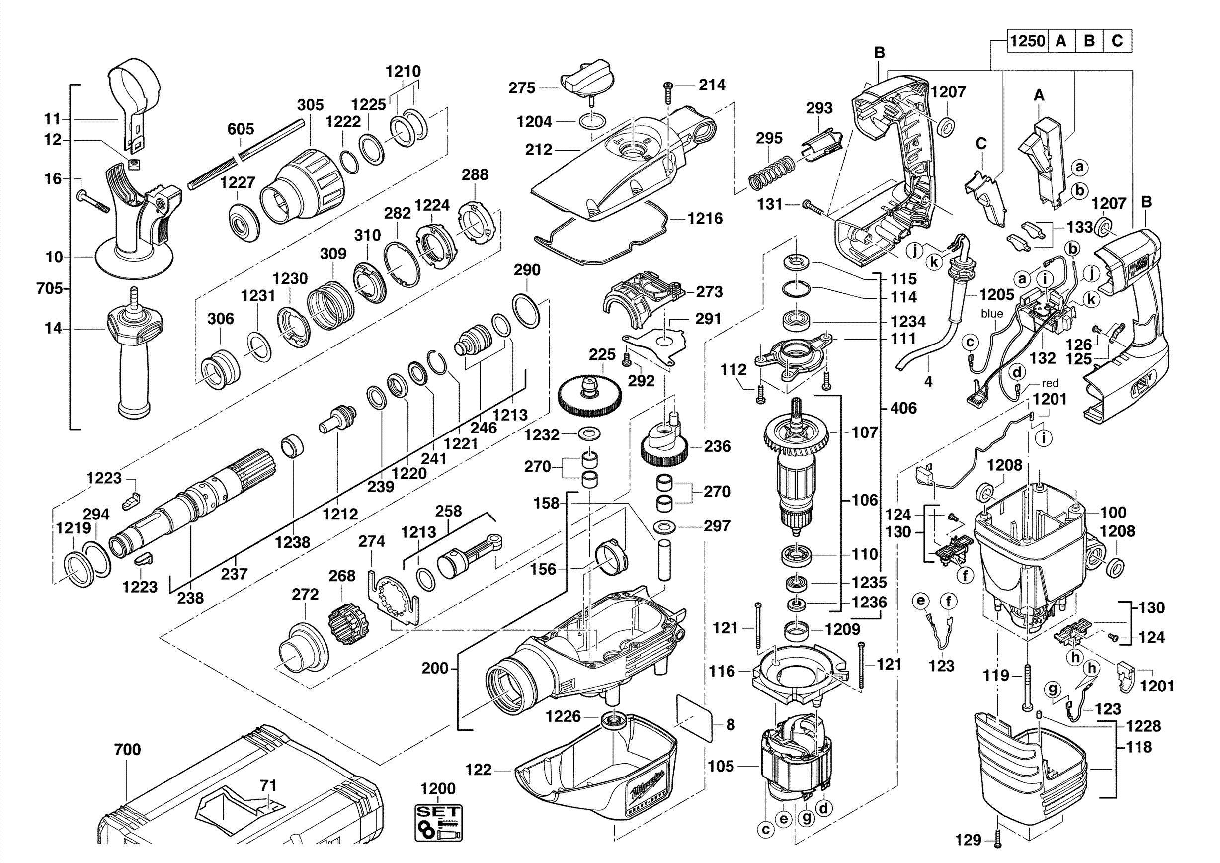 Spare Parts Diagram