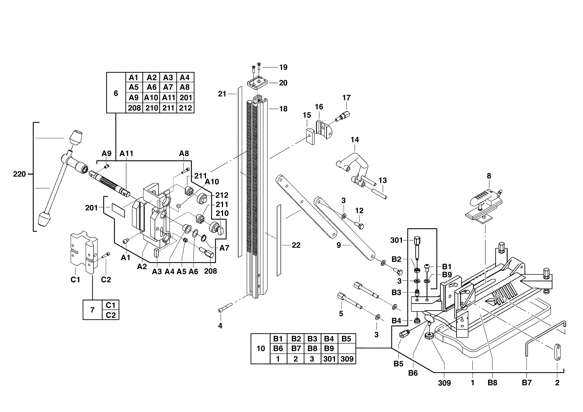 Spare Parts Diagram