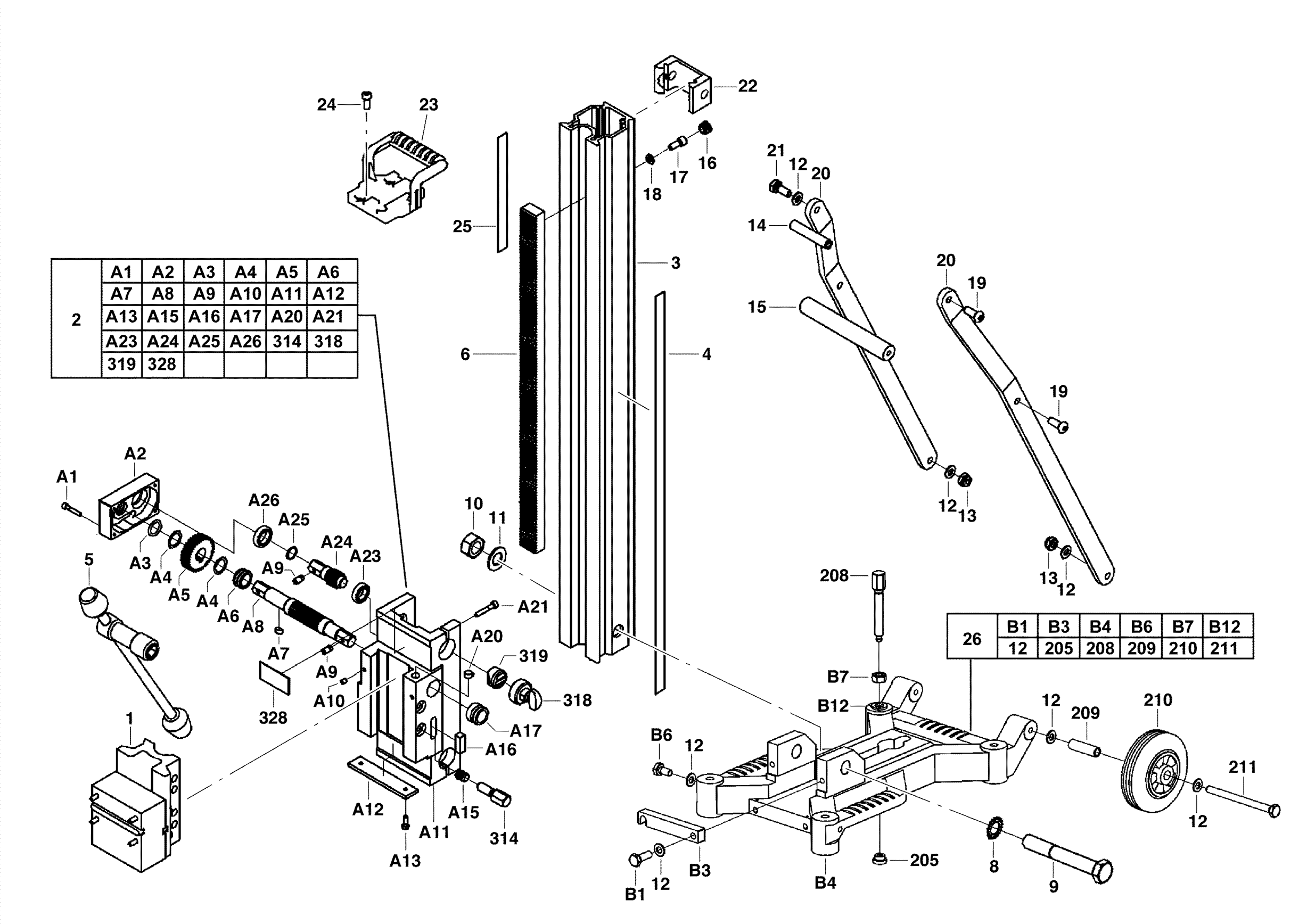 Spare Parts Diagram