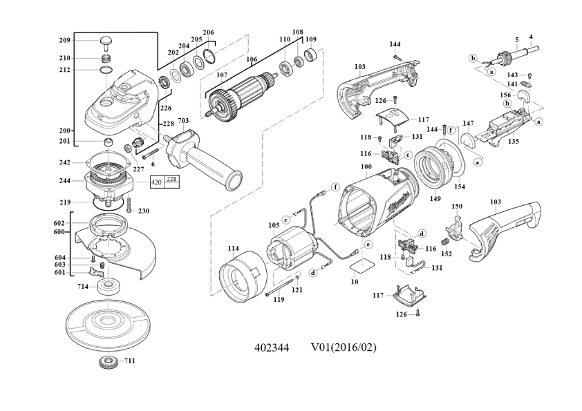 Spare Parts Diagram