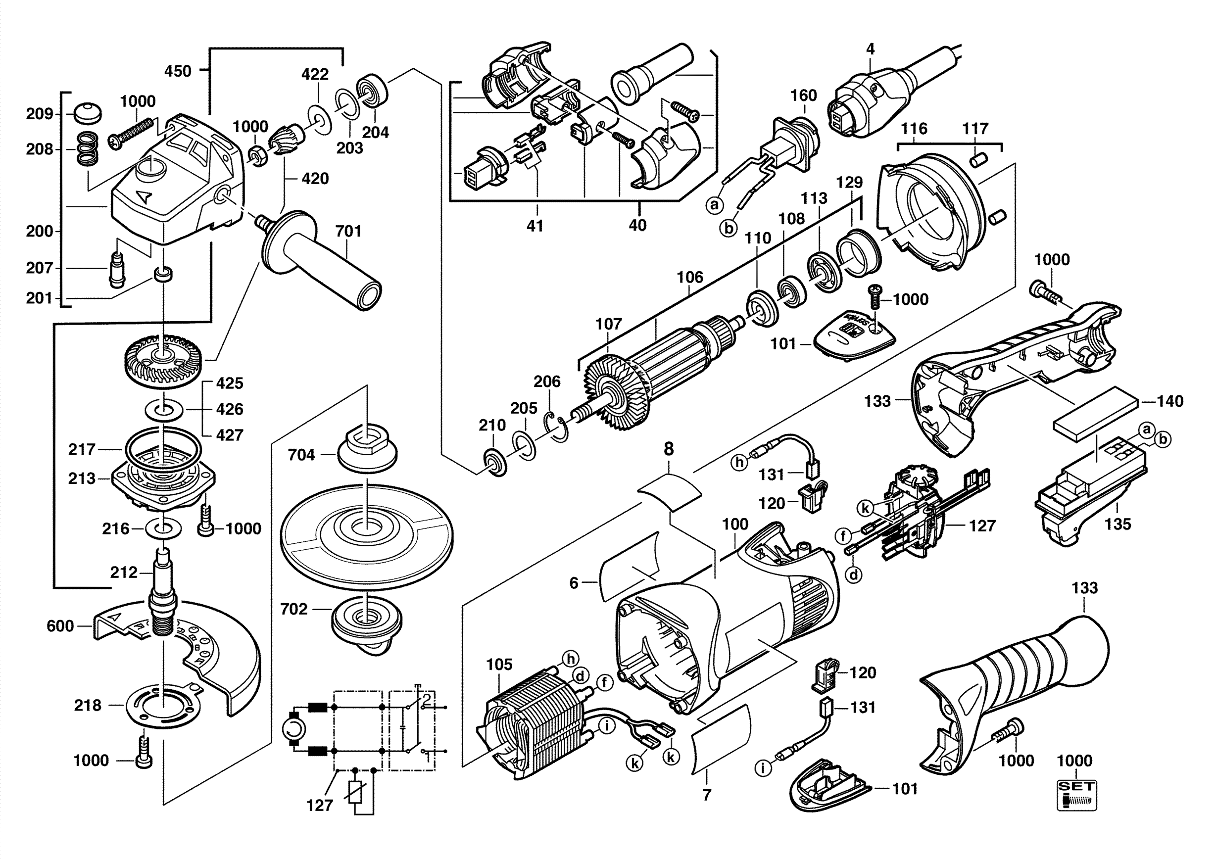 Spare Parts Diagram