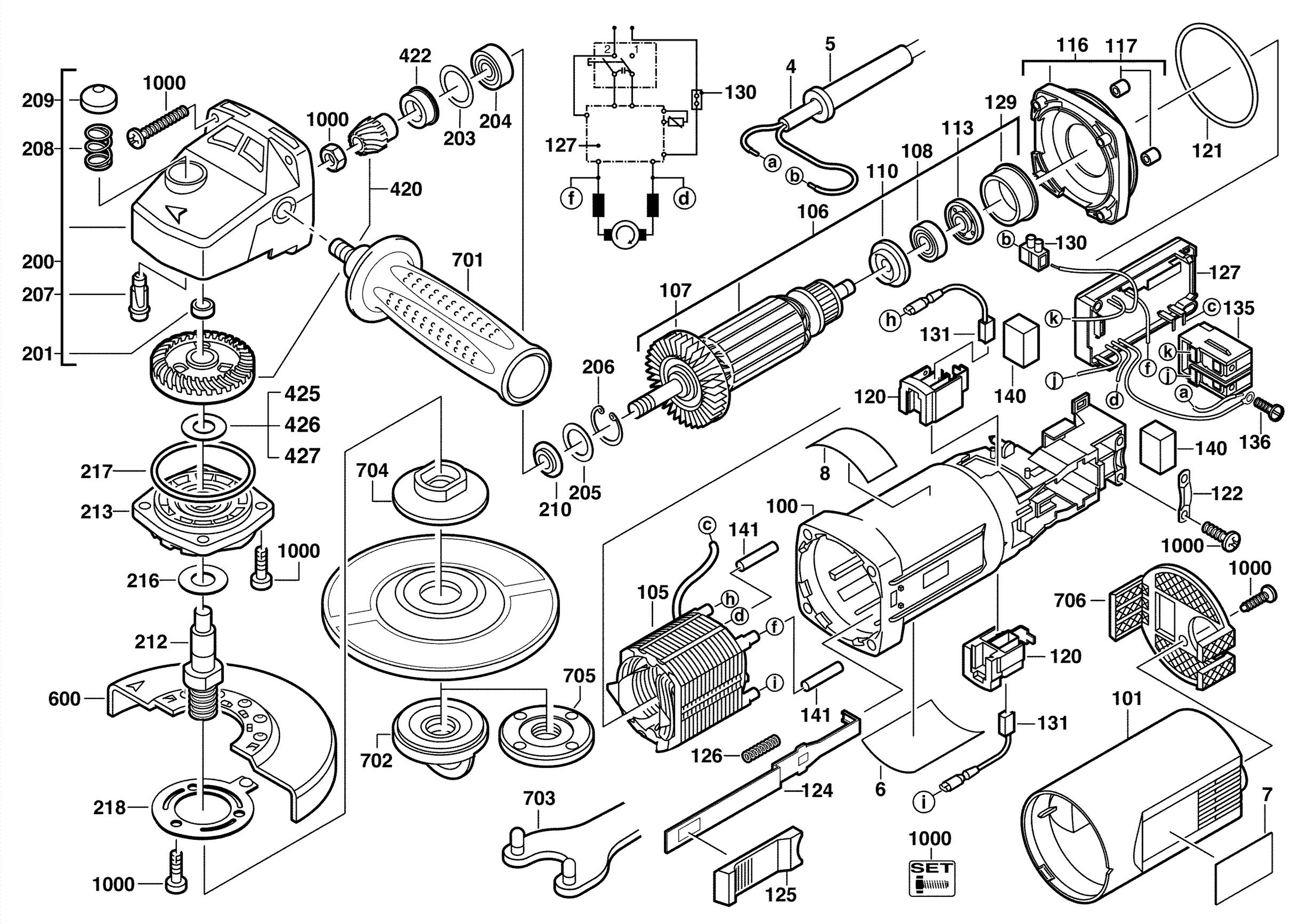 Spare Parts Diagram