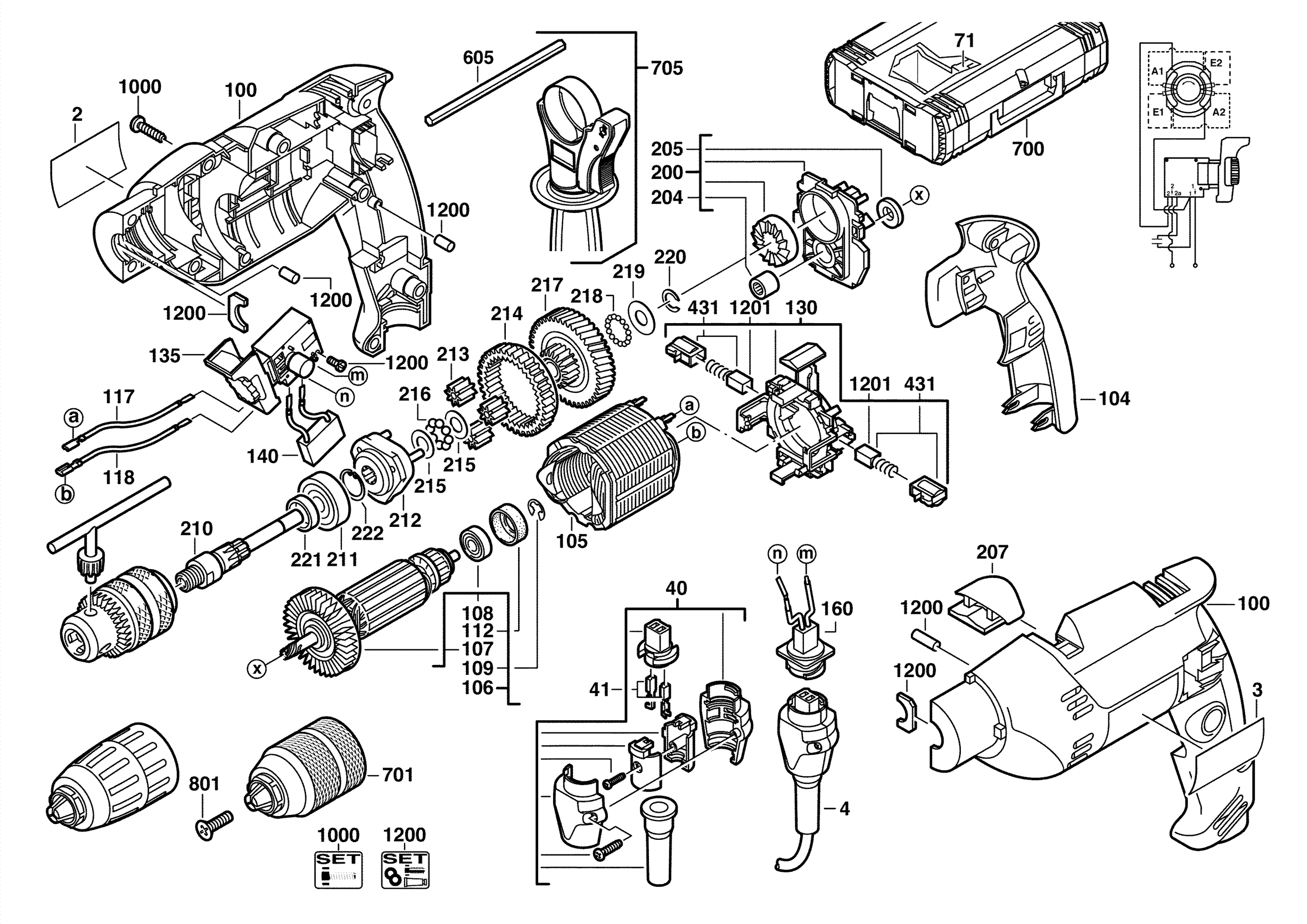 Spare Parts Diagram