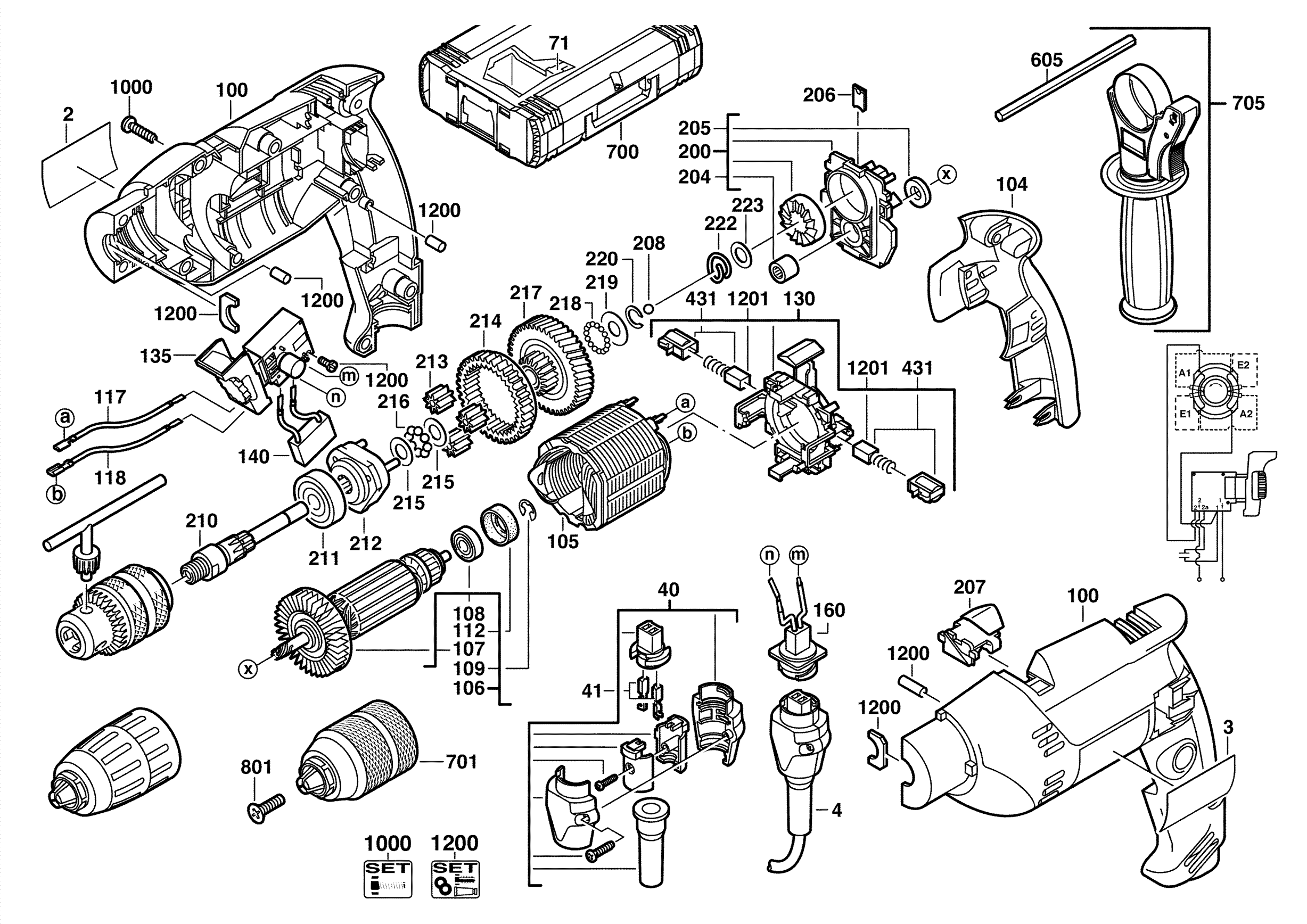 Spare Parts Diagram