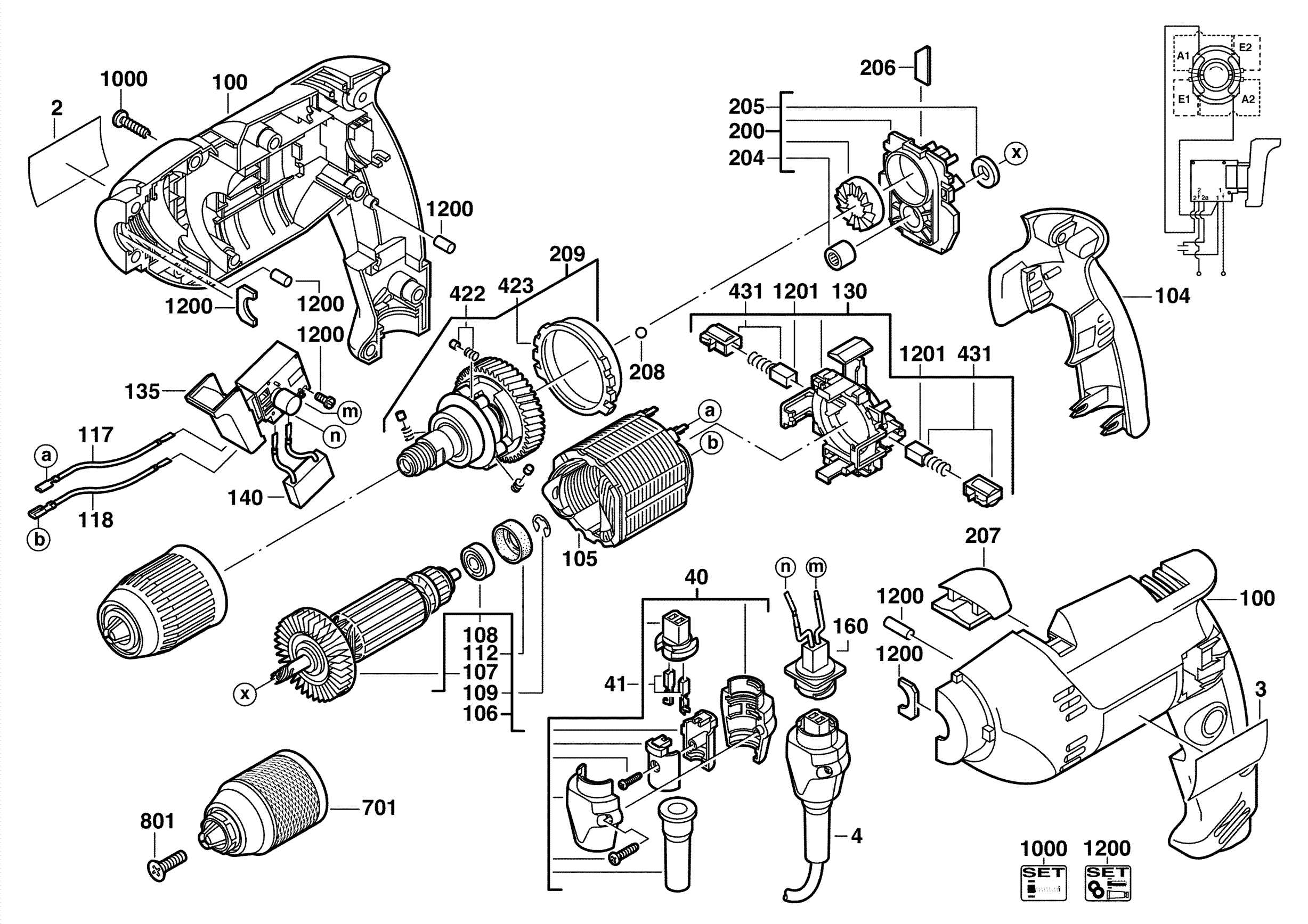 Spare Parts Diagram