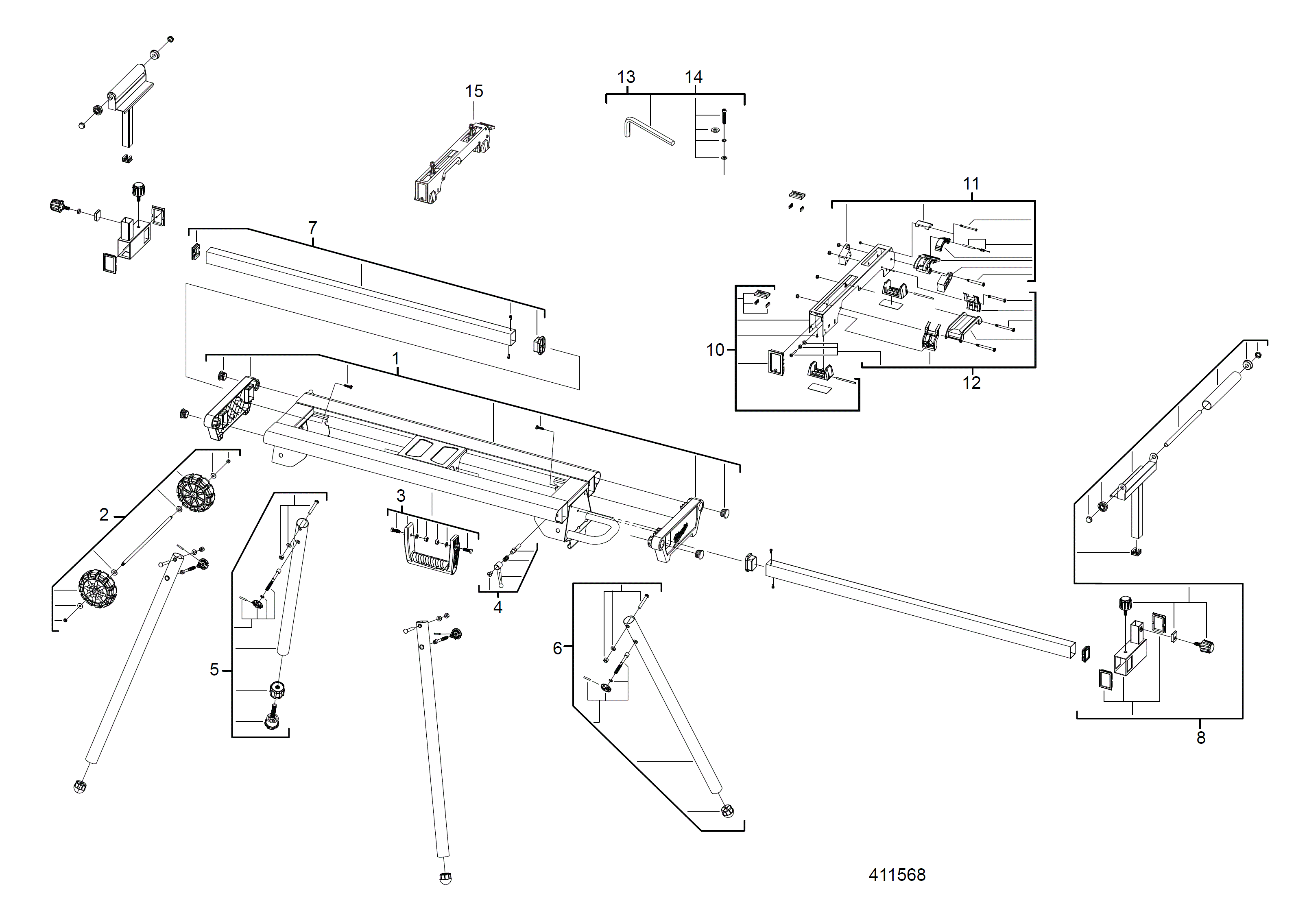 Spare Parts Diagram