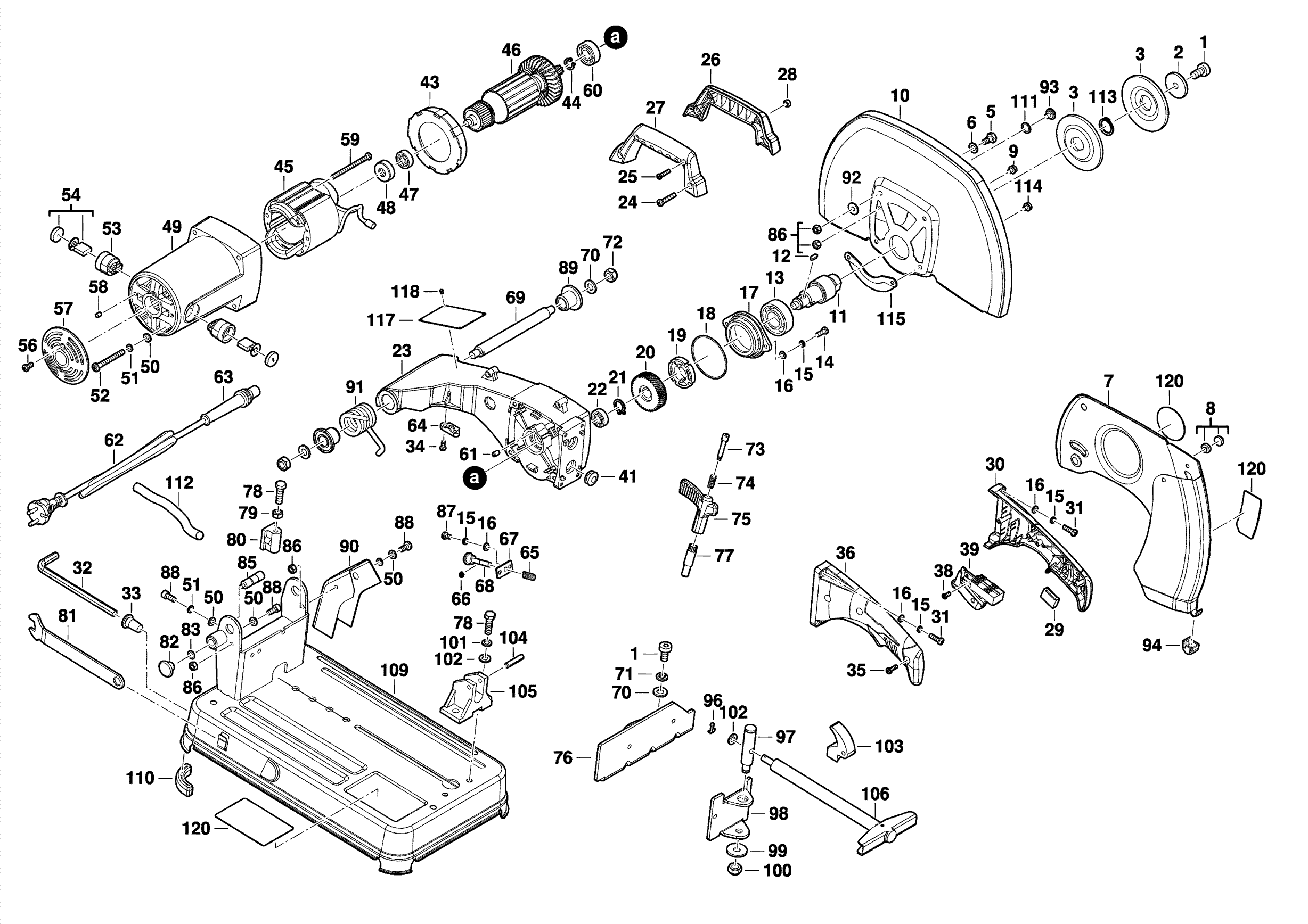 Spare Parts Diagram