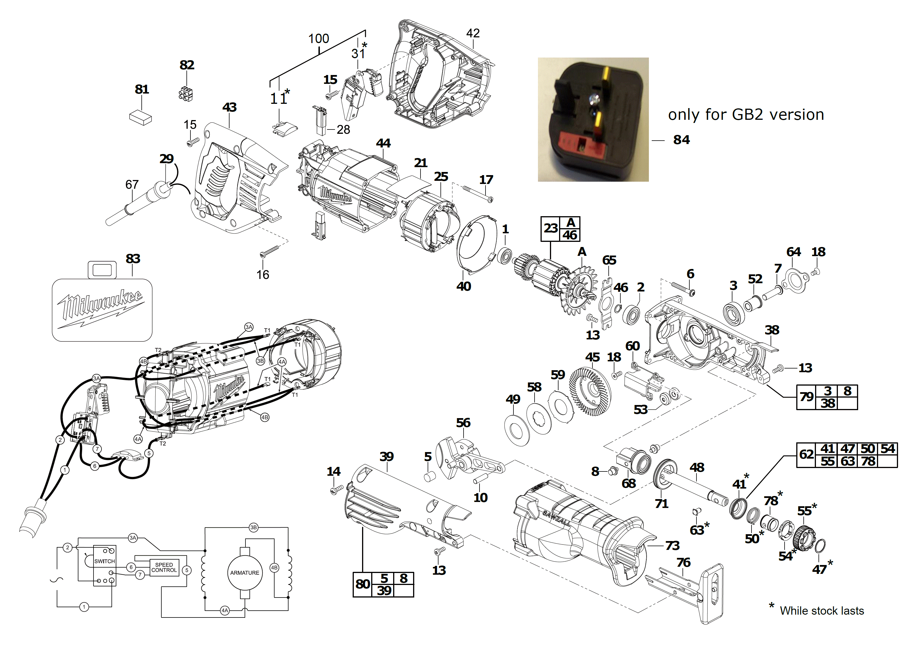 Spare Parts Diagram