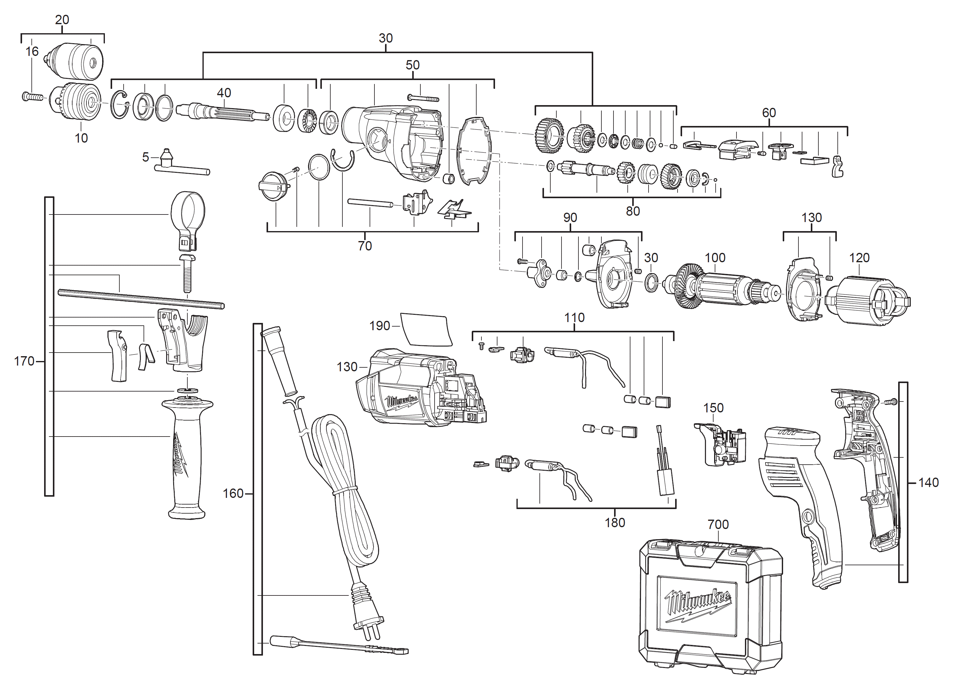 Spare Parts Diagram