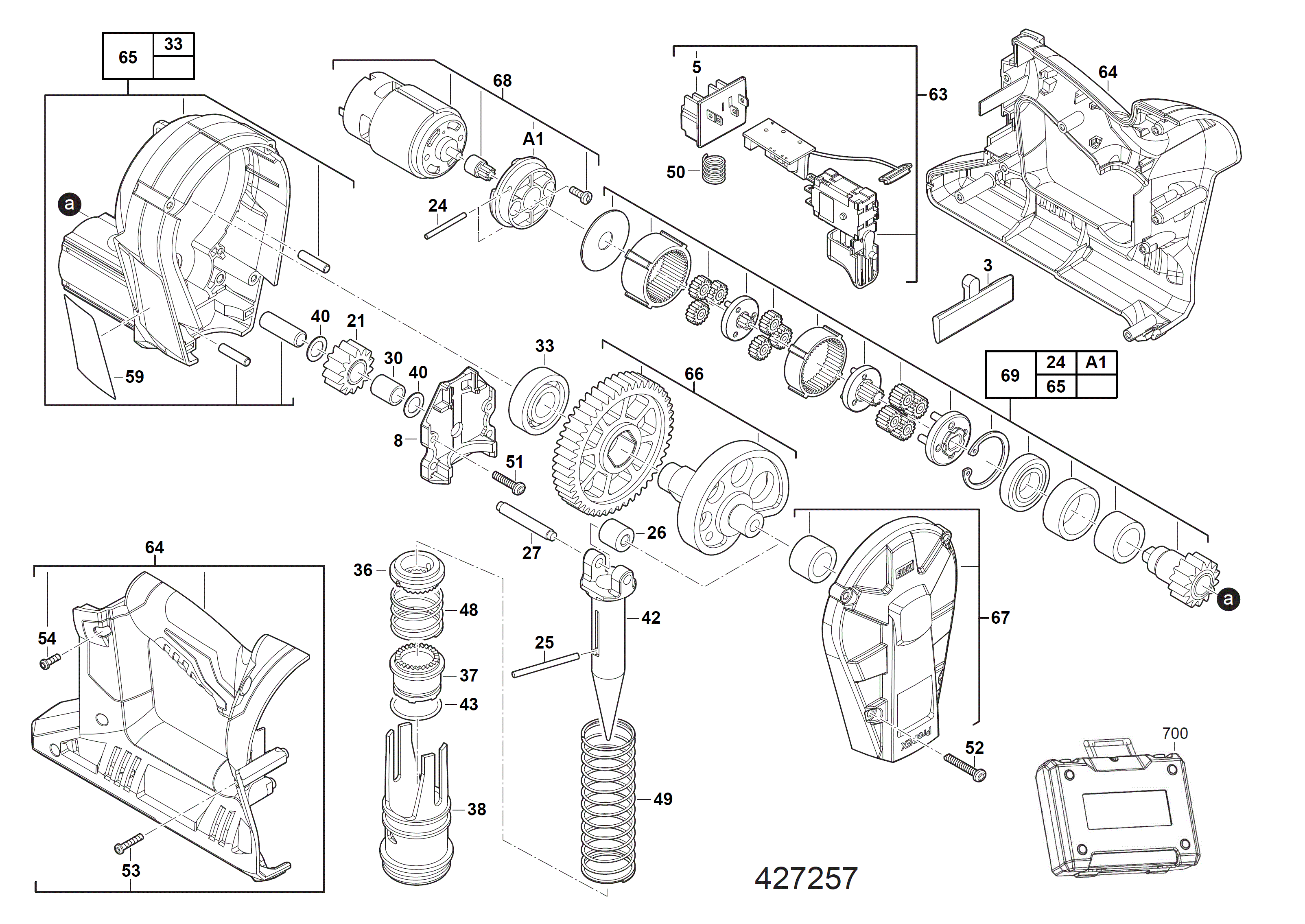 Spare Parts Diagram
