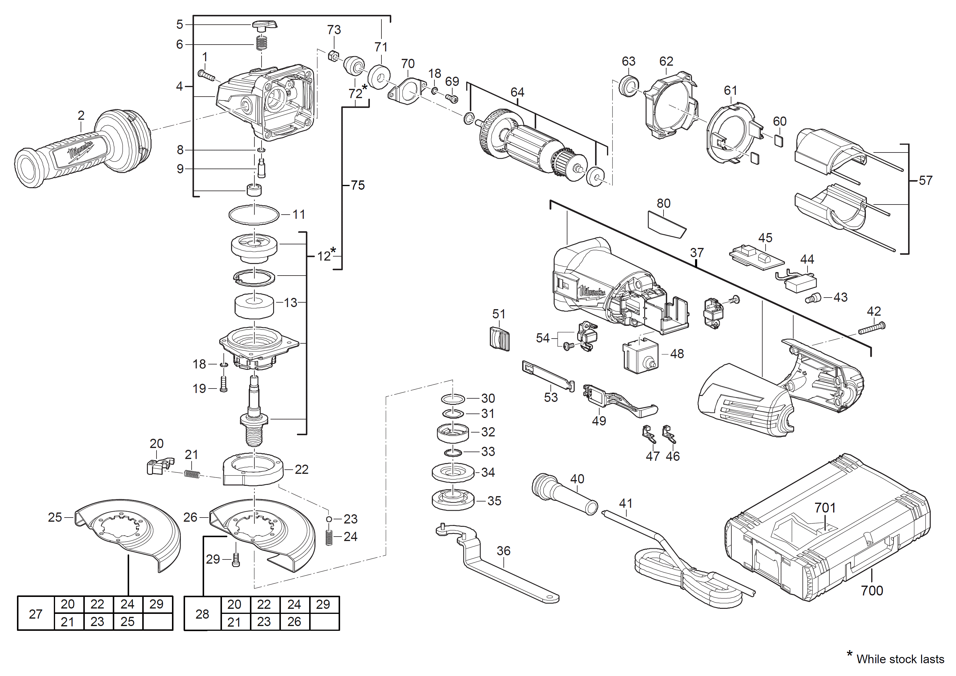 Spare Parts Diagram