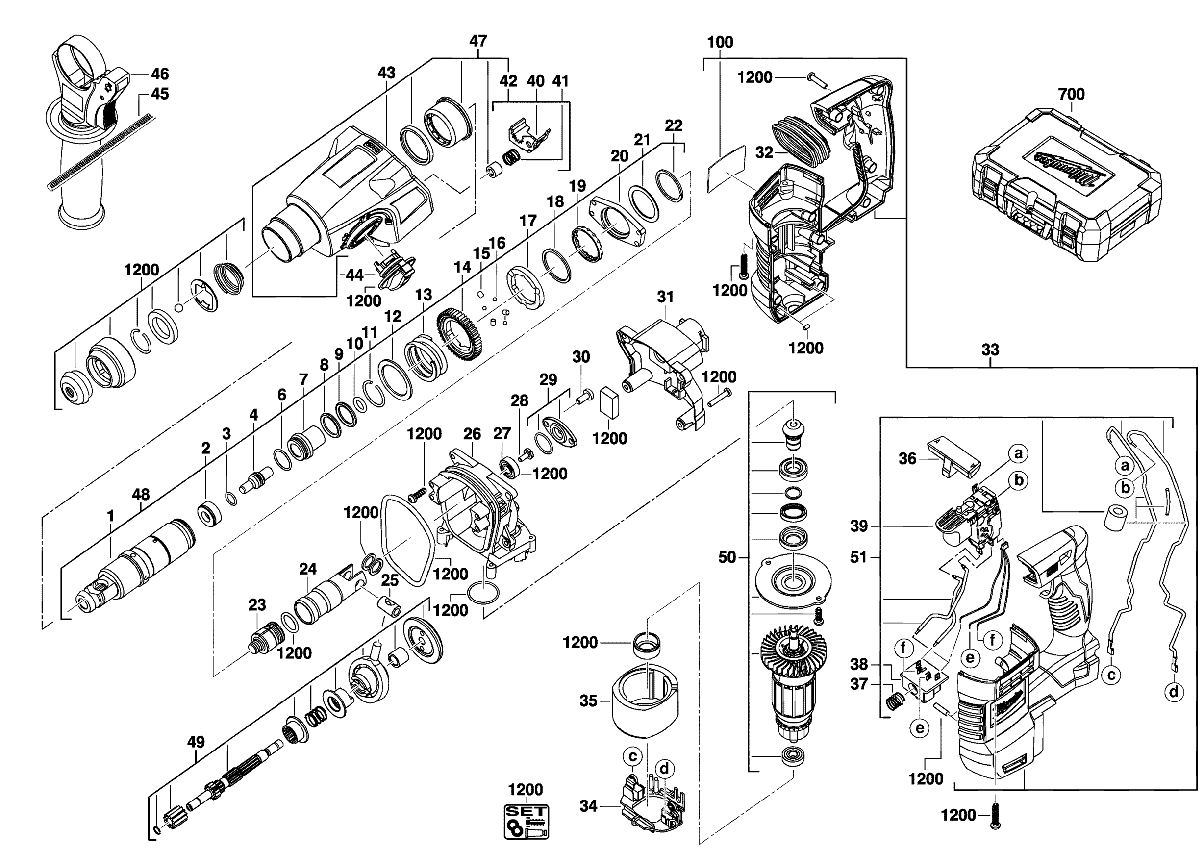 Spare Parts Diagram