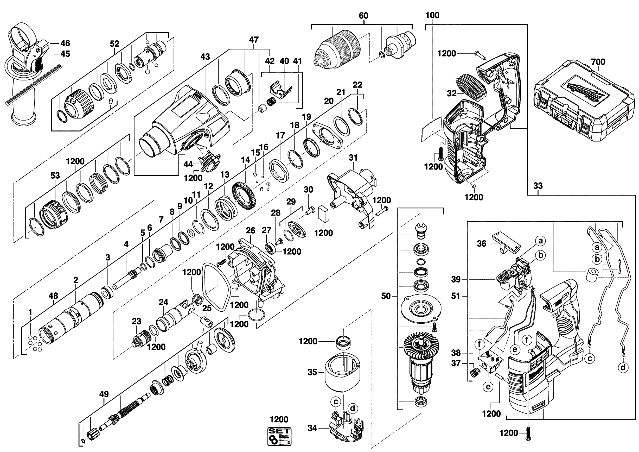 Spare Parts Diagram