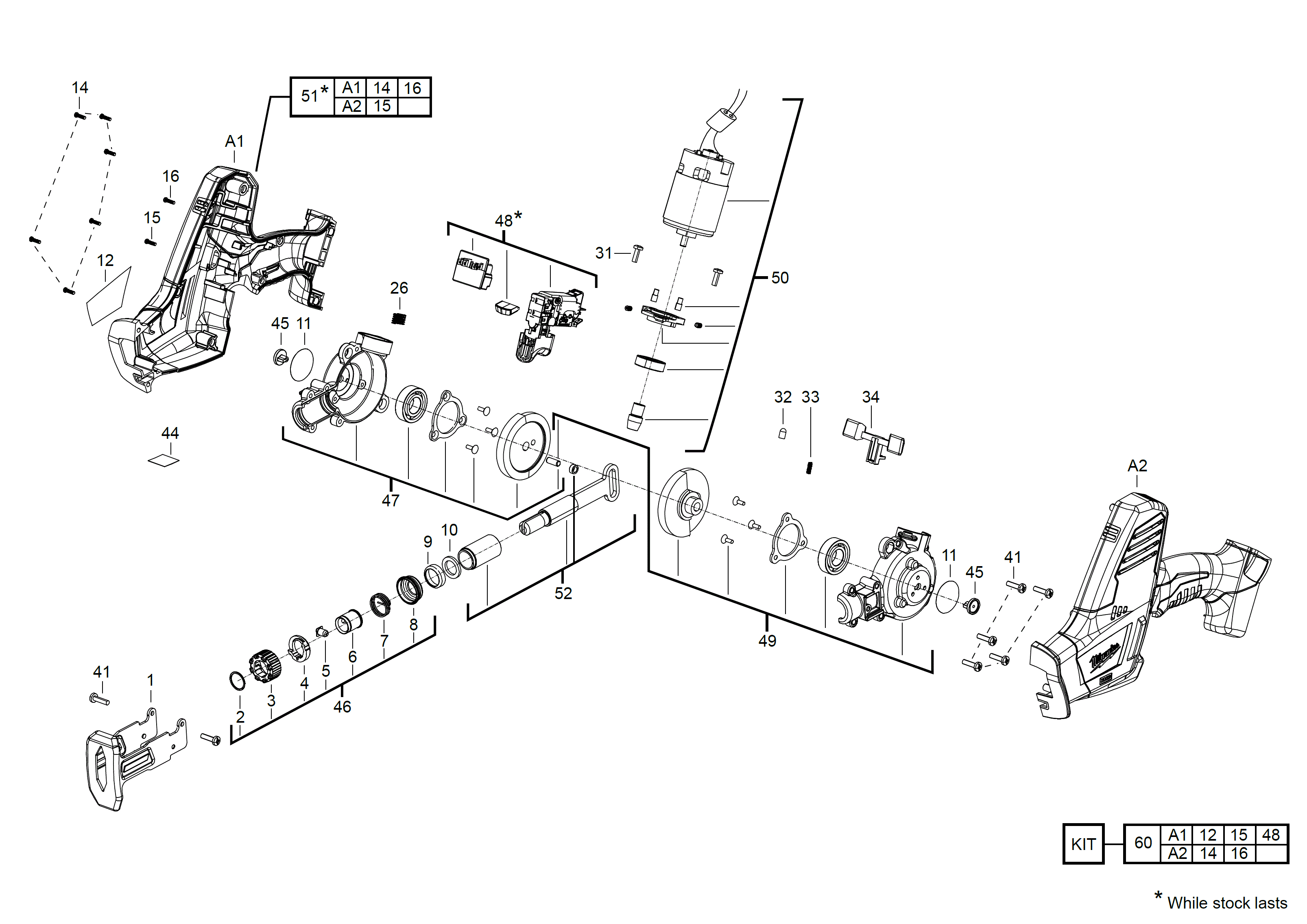 Spare Parts Diagram