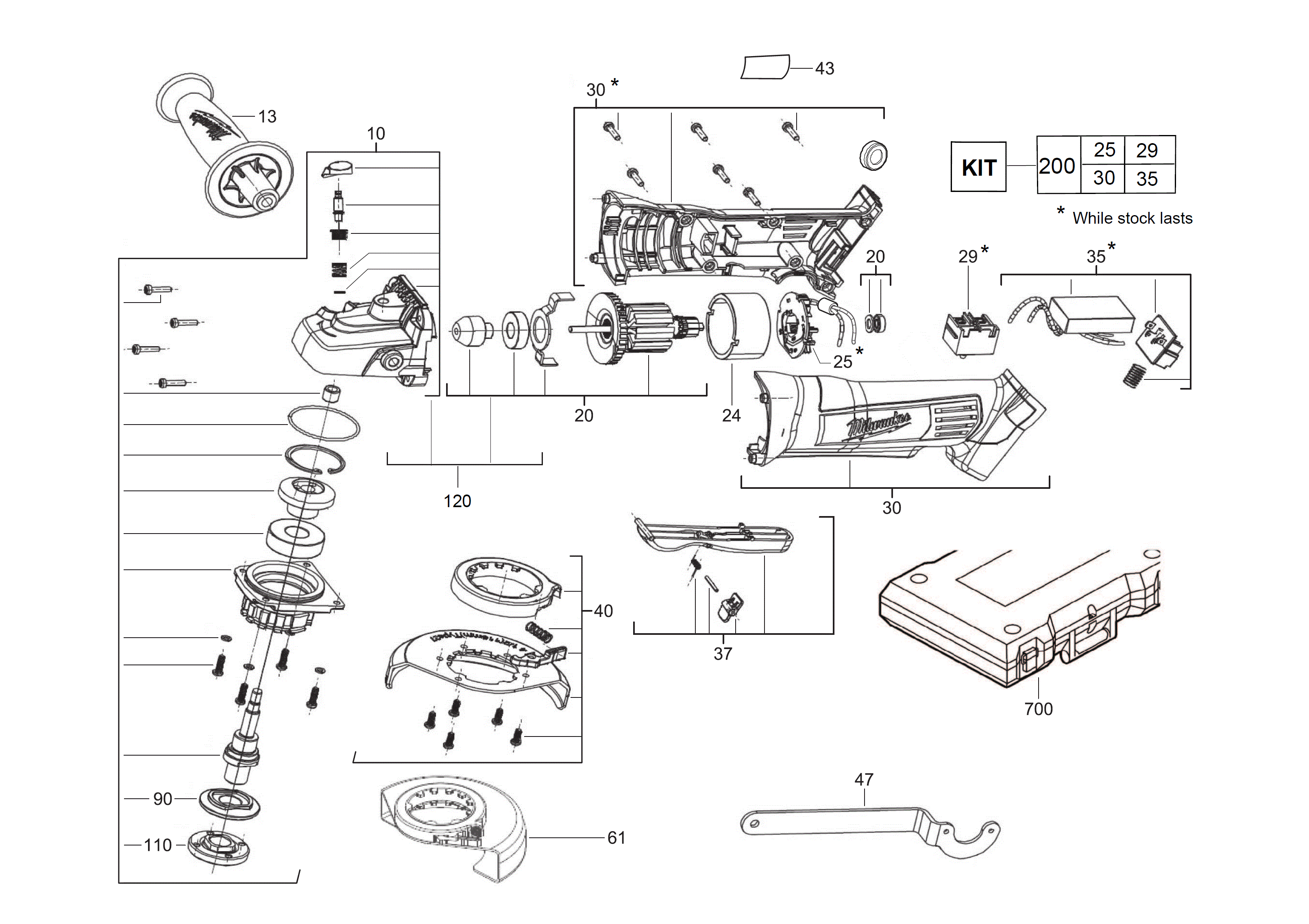 Spare Parts Diagram