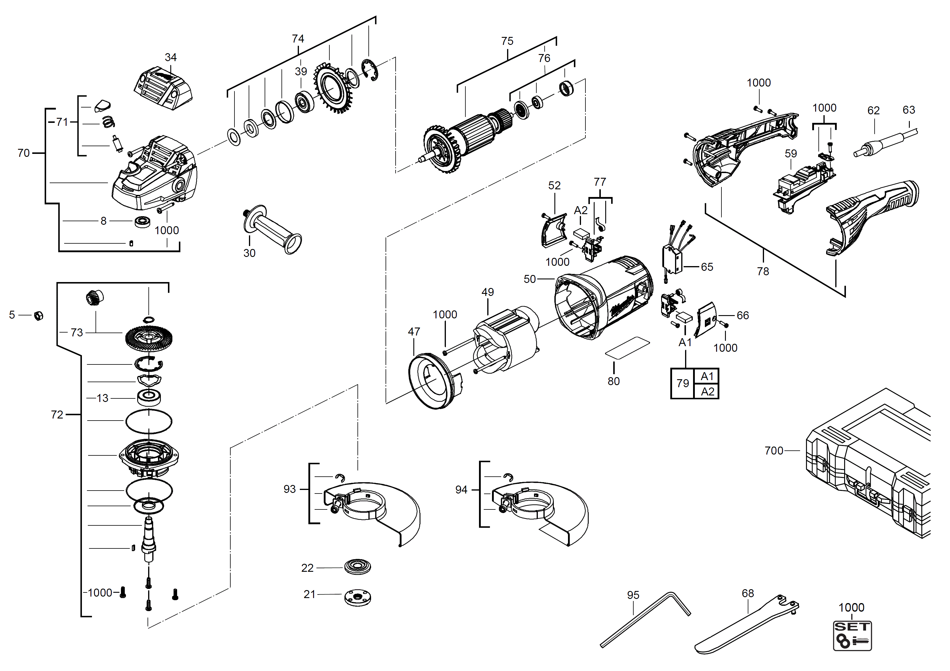 Spare Parts Diagram