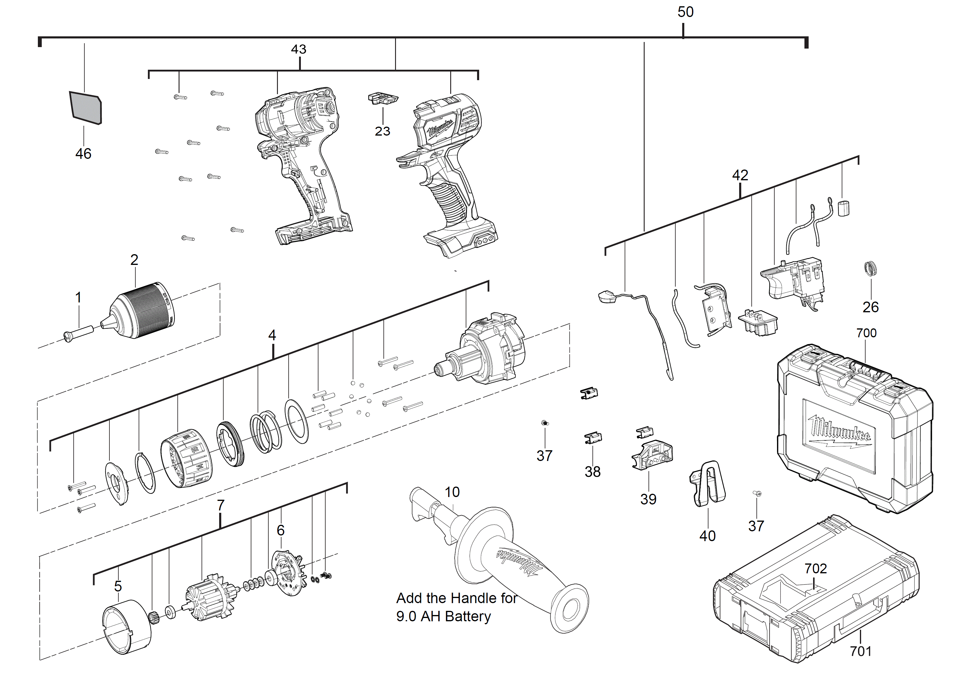 Spare Parts Diagram