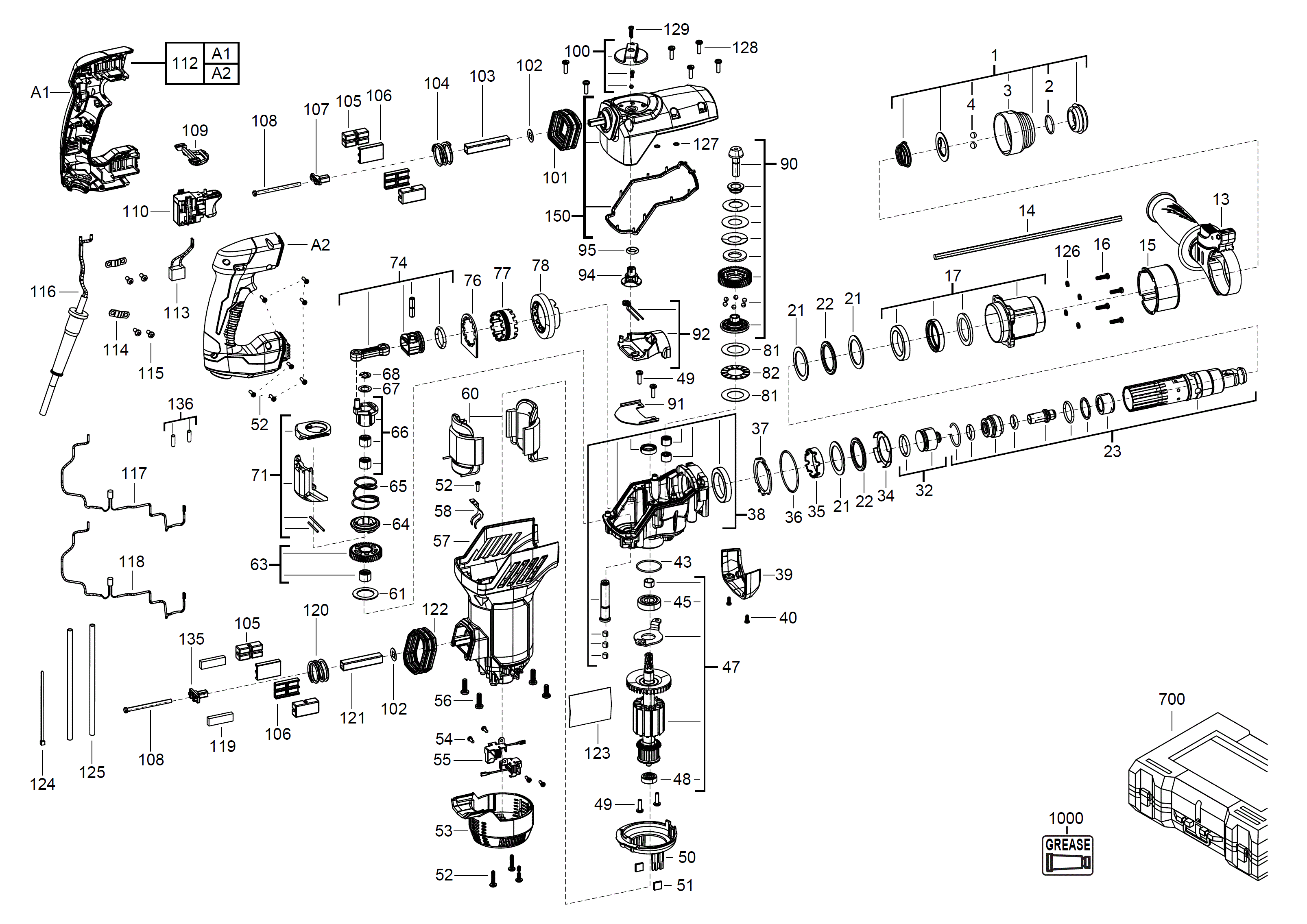 Spare Parts Diagram
