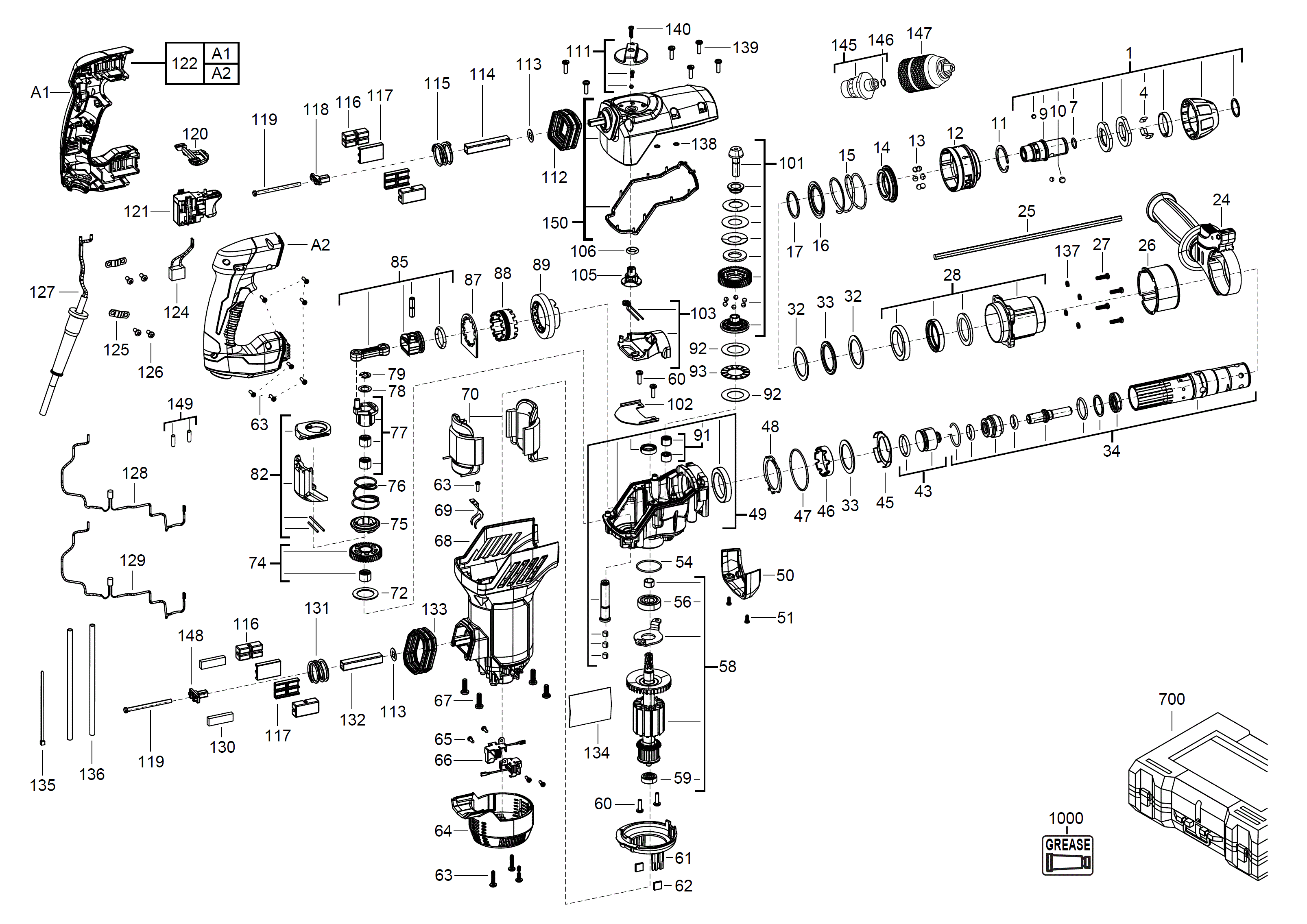 Spare Parts Diagram