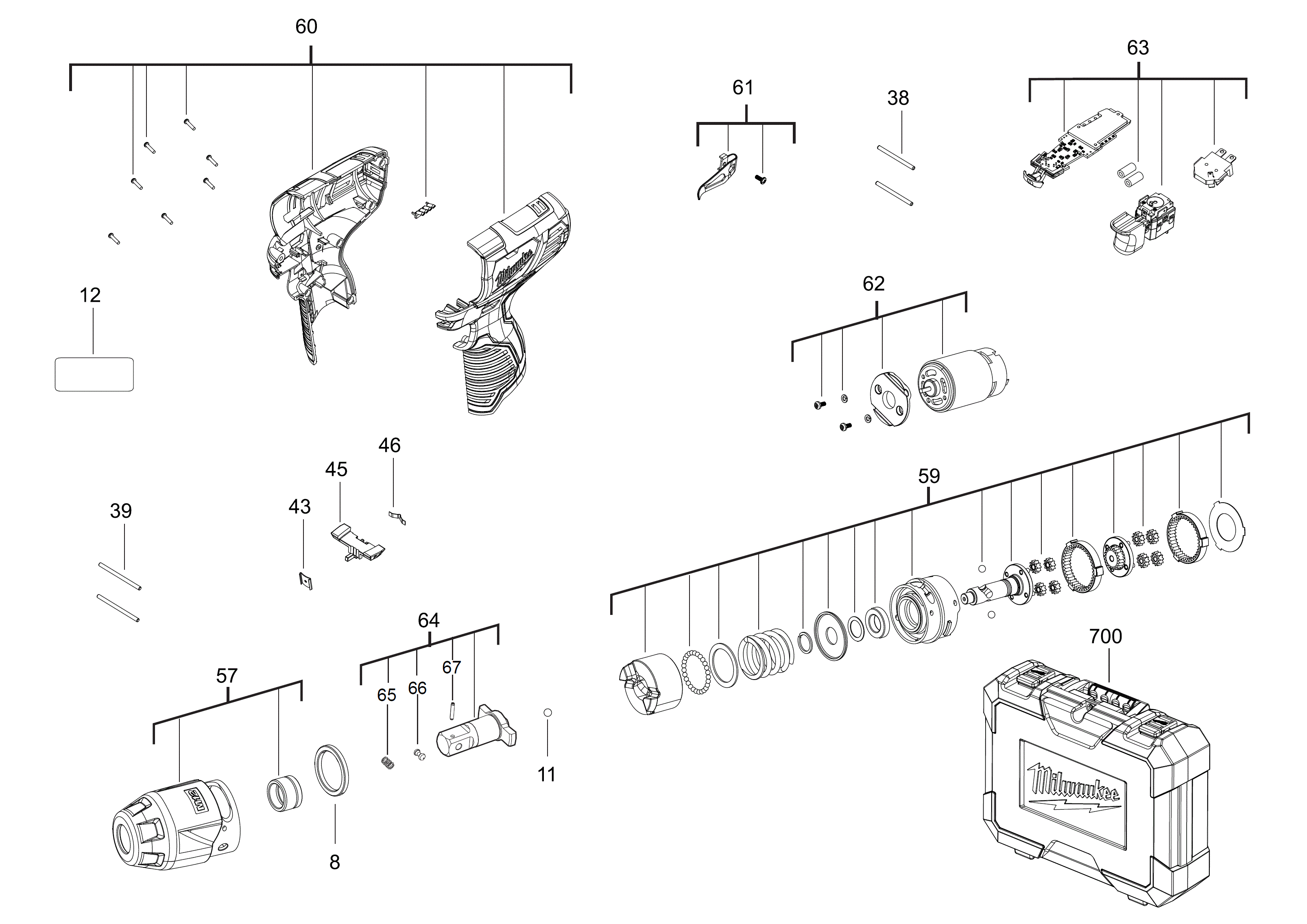 Spare Parts Diagram