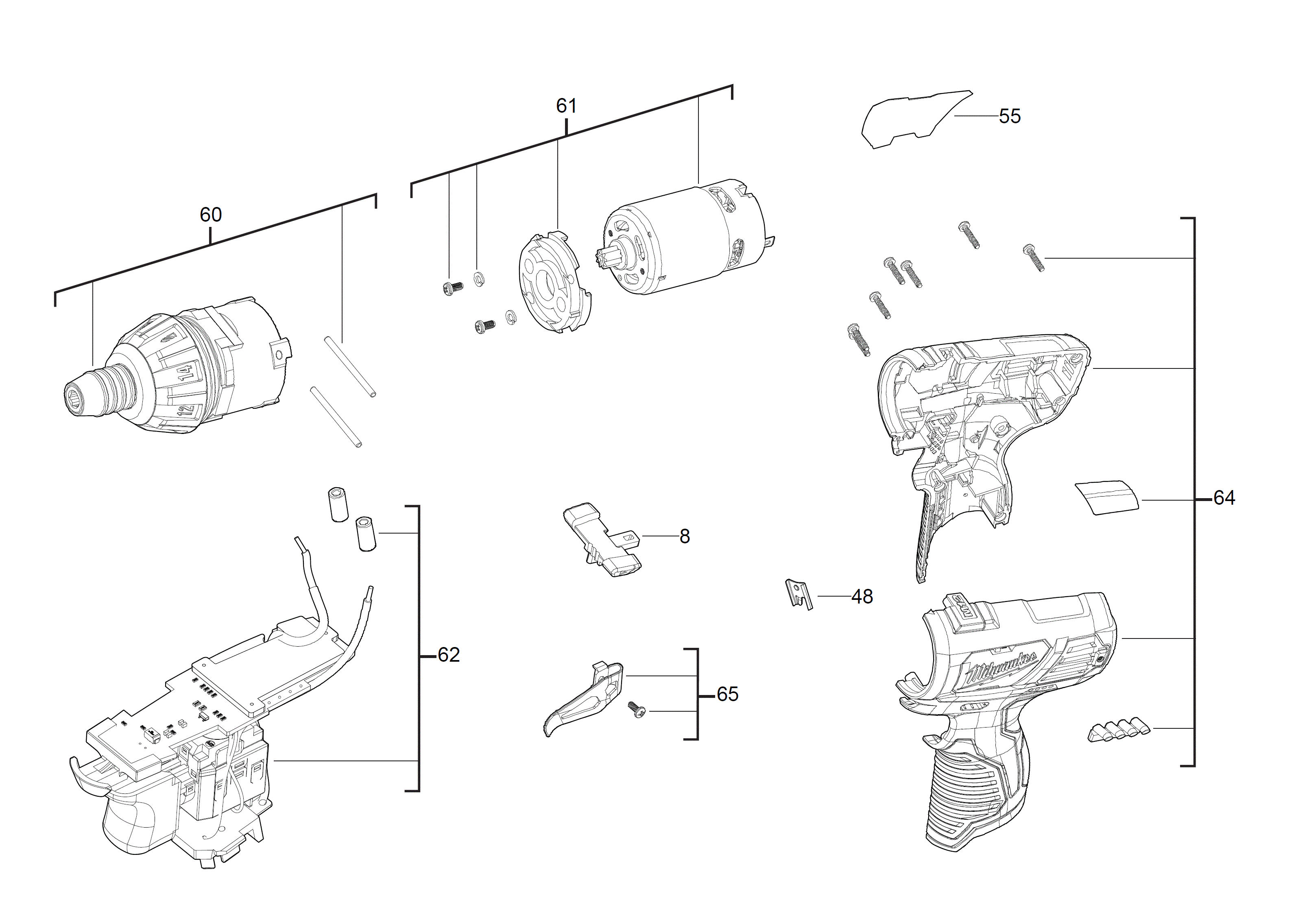 Spare Parts Diagram