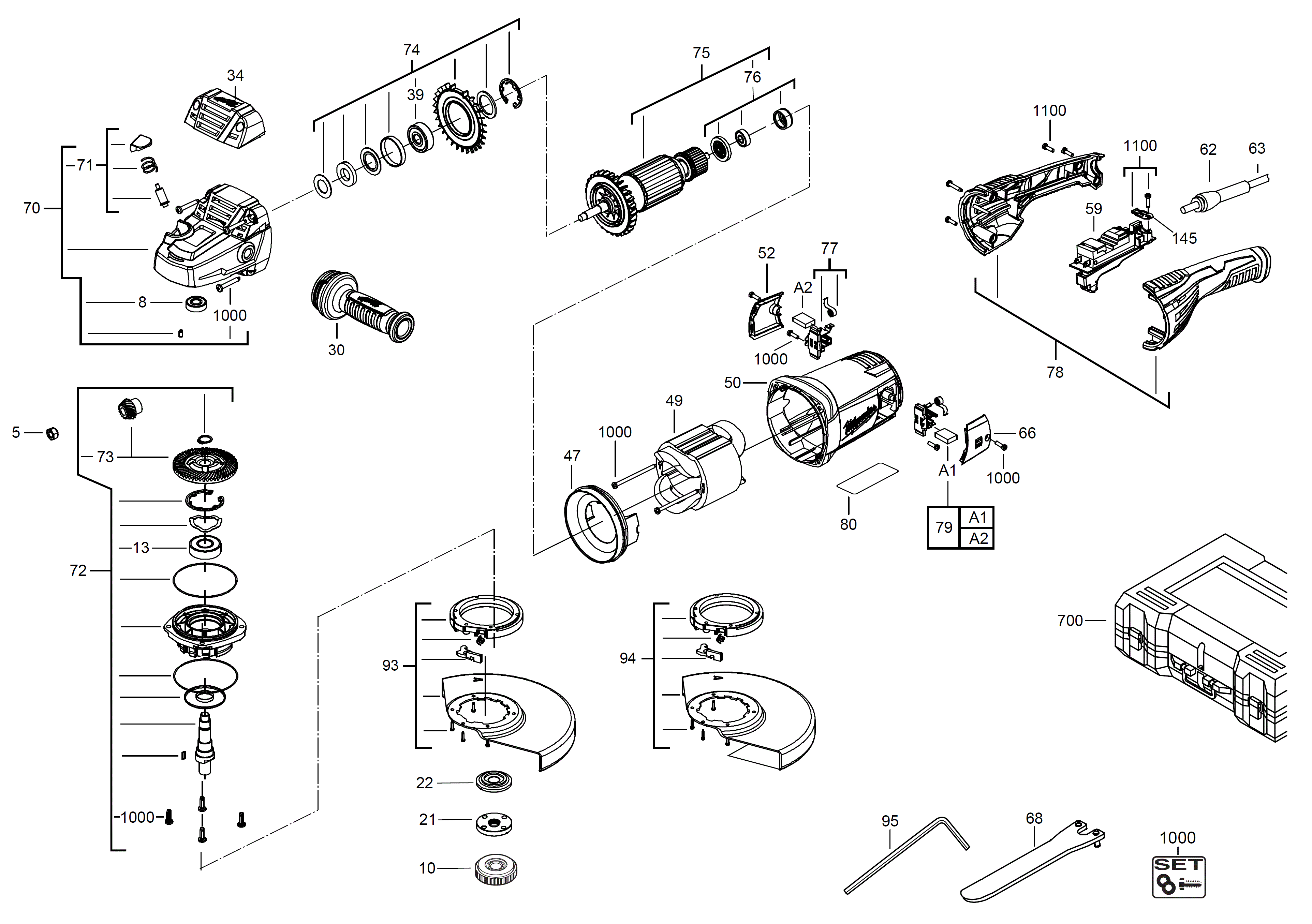 Spare Parts Diagram
