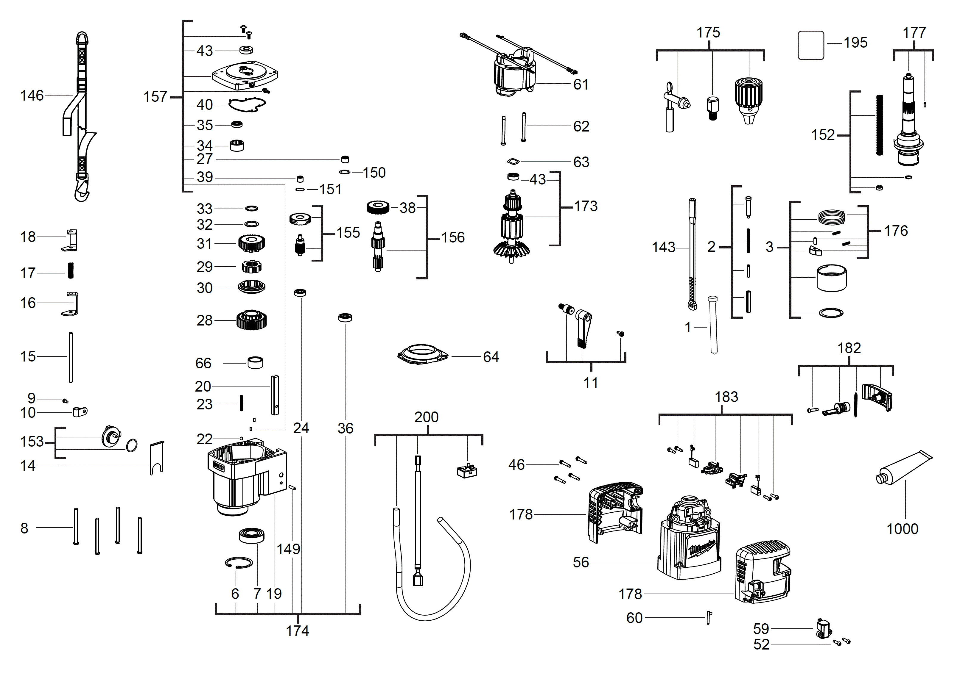 Spare Parts Diagram