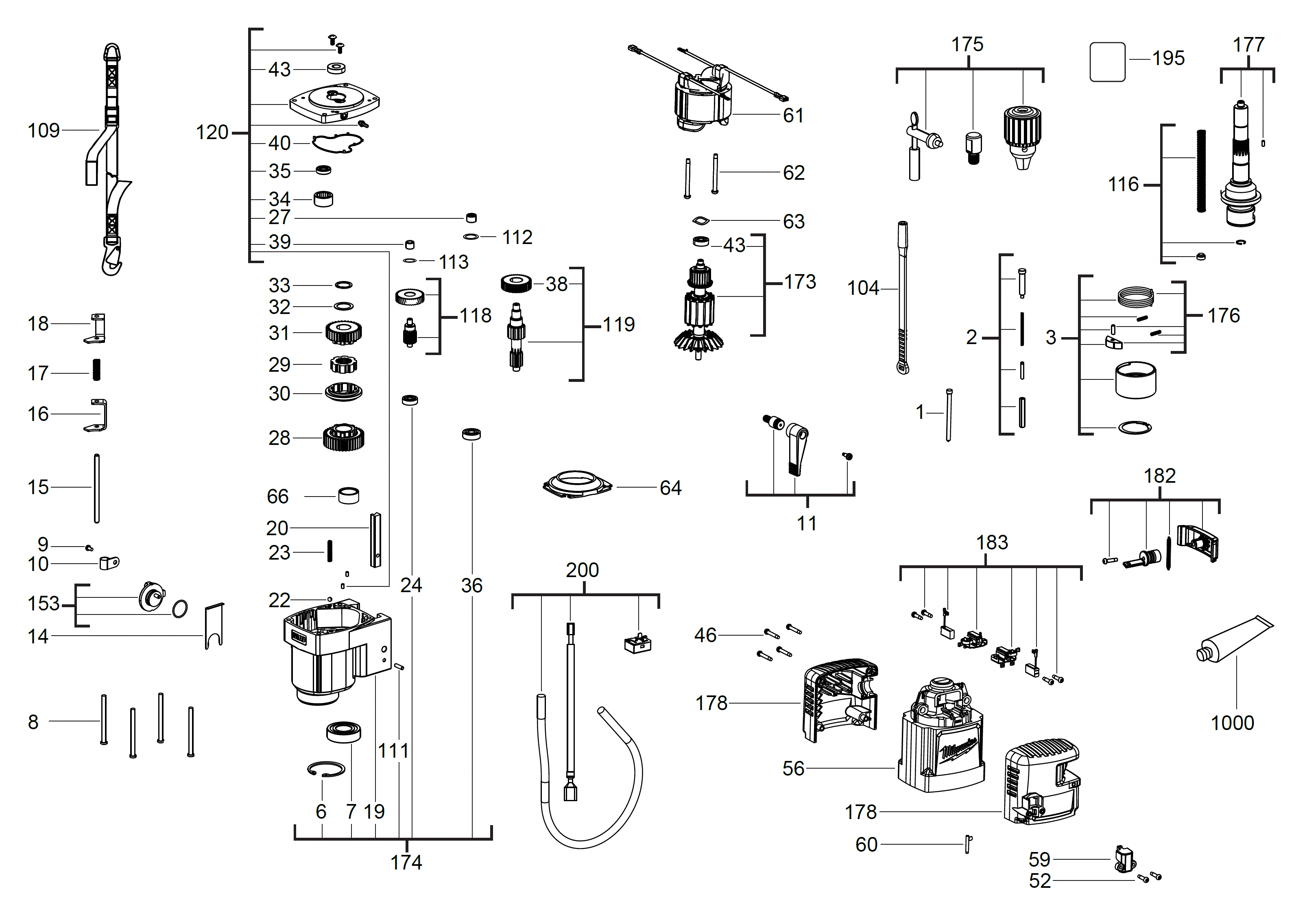 Spare Parts Diagram