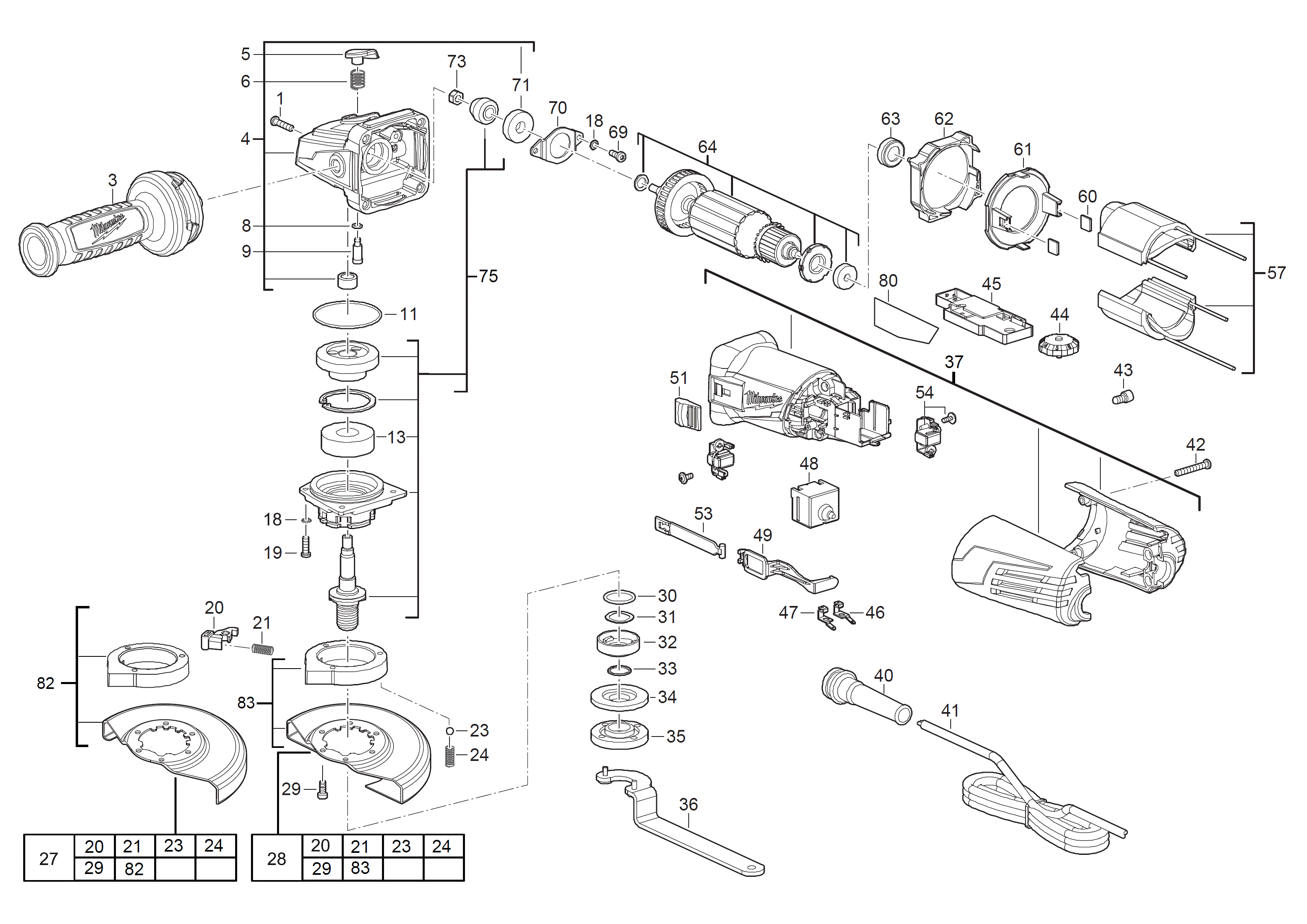 Spare Parts Diagram