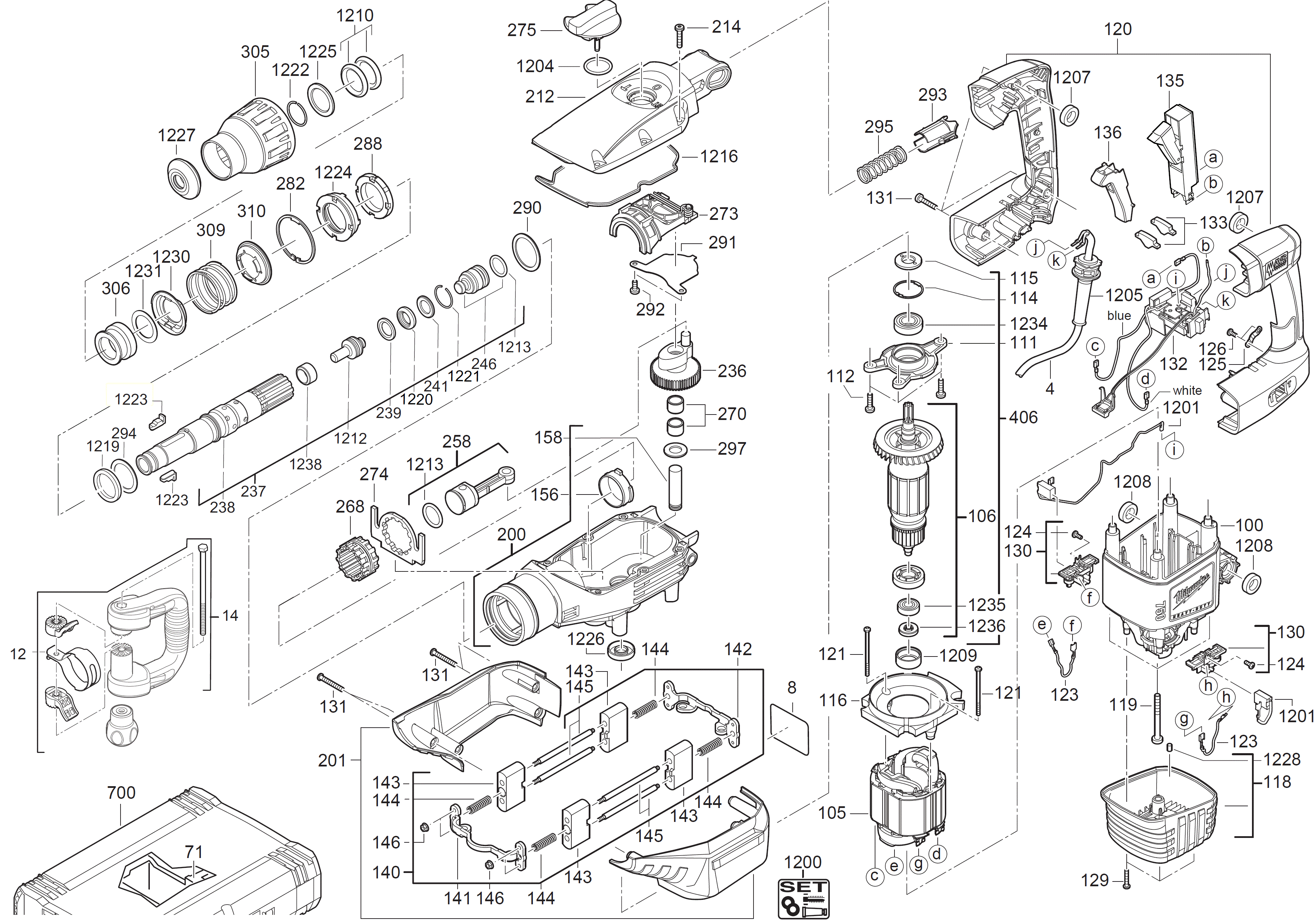 Spare Parts Diagram