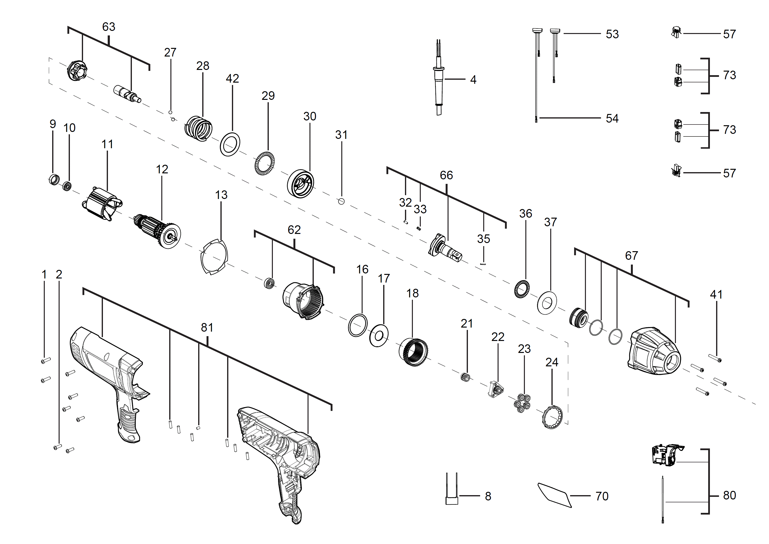 Spare Parts Diagram