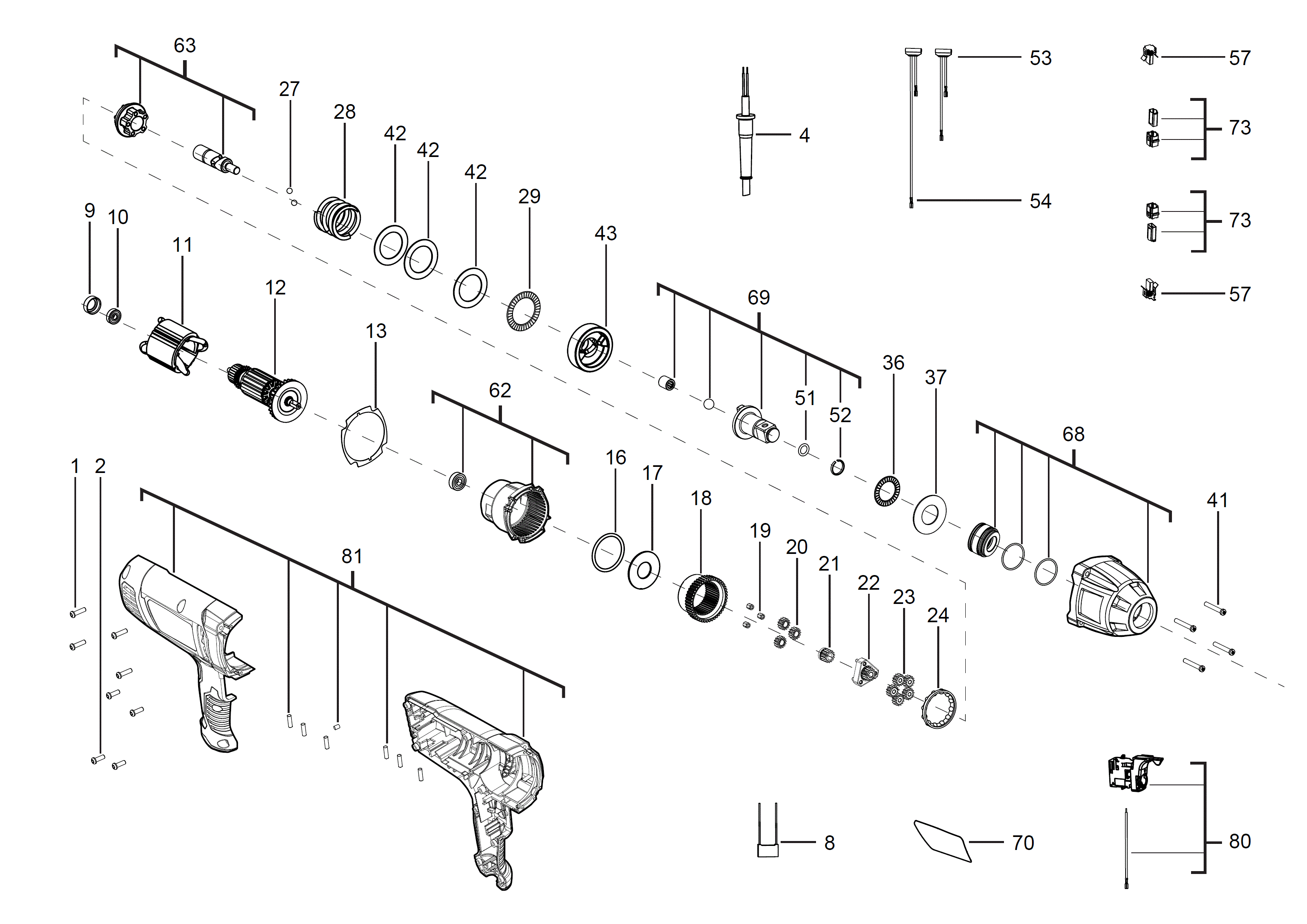 Spare Parts Diagram