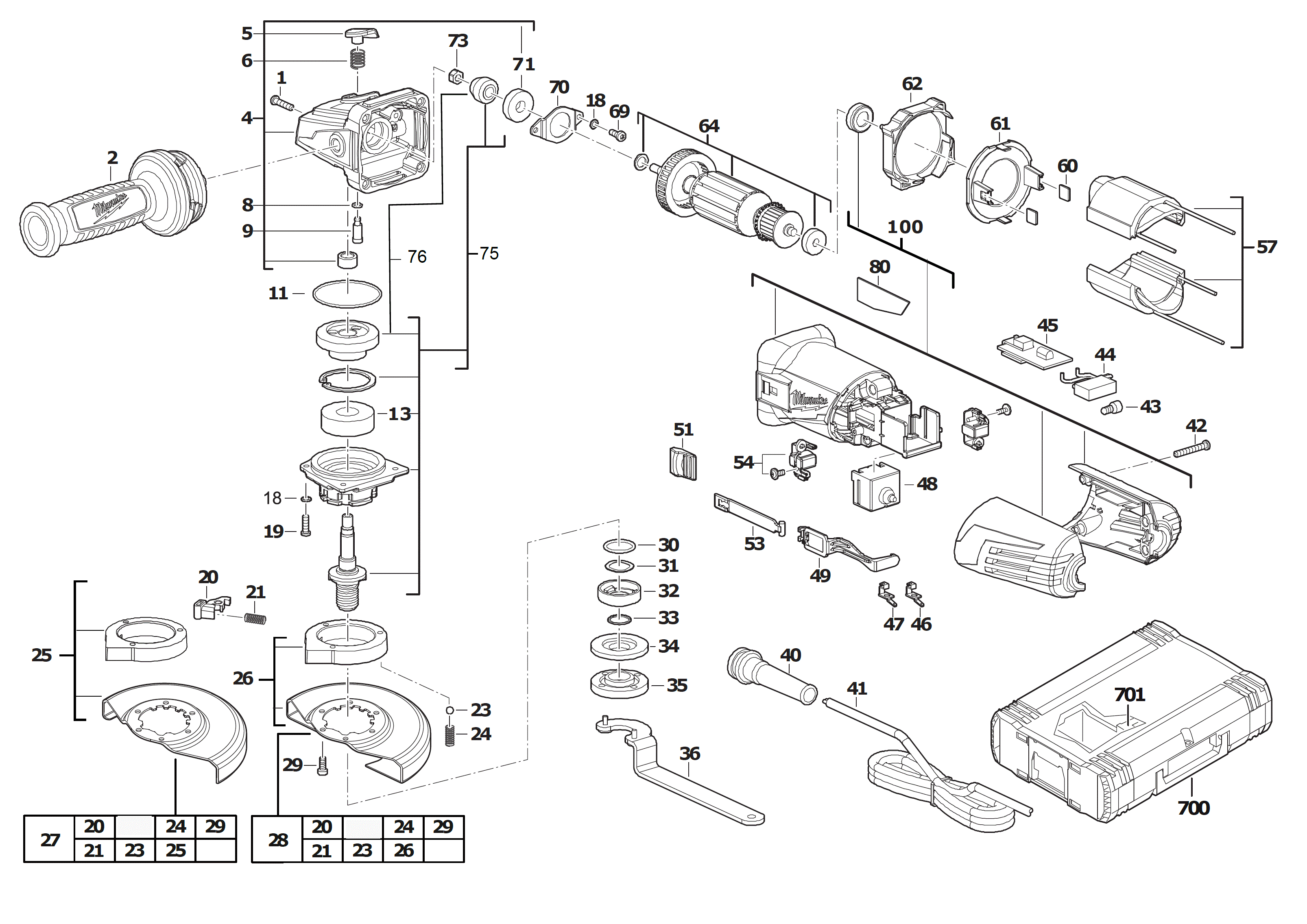 Spare Parts Diagram