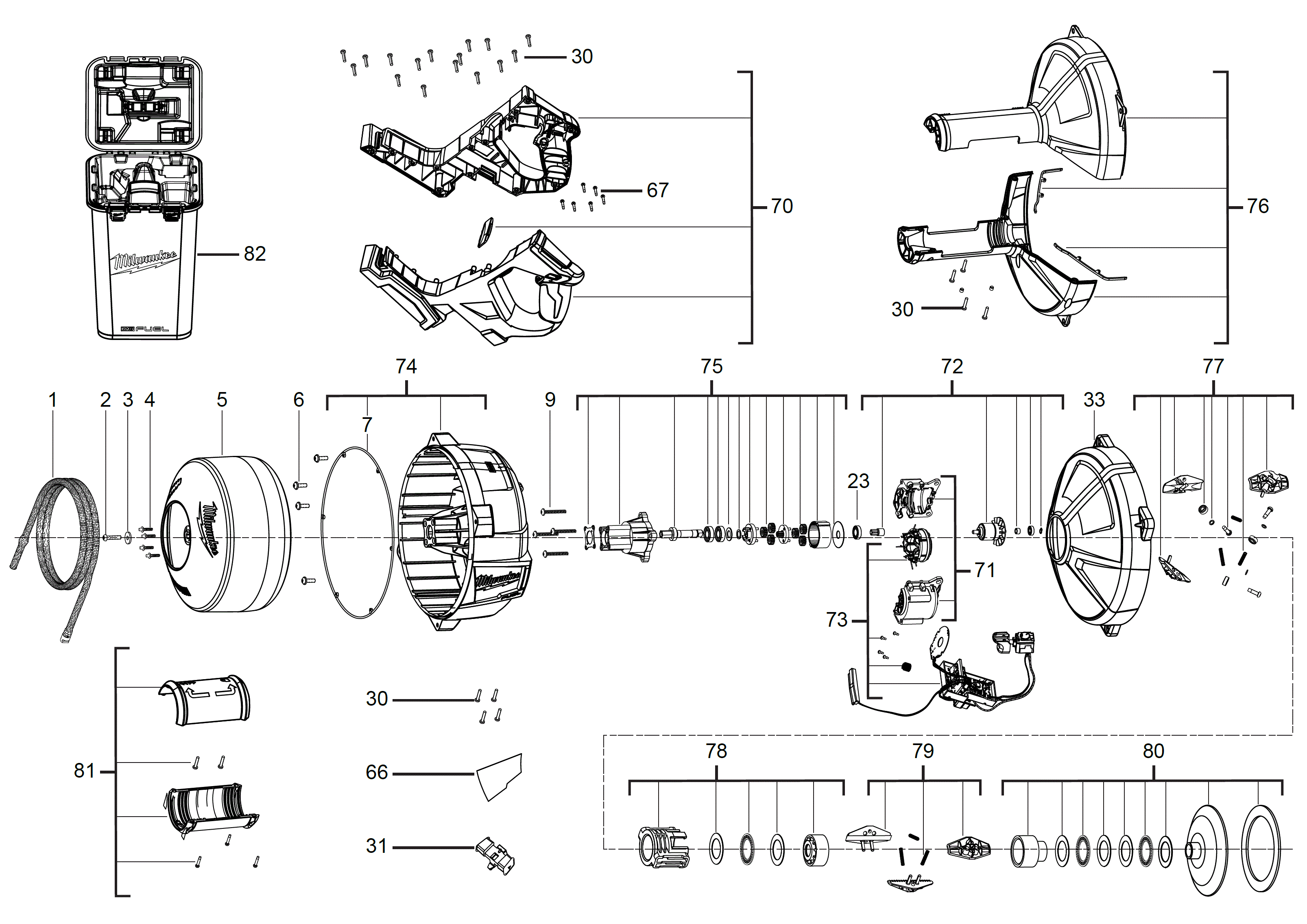 Spare Parts Diagram