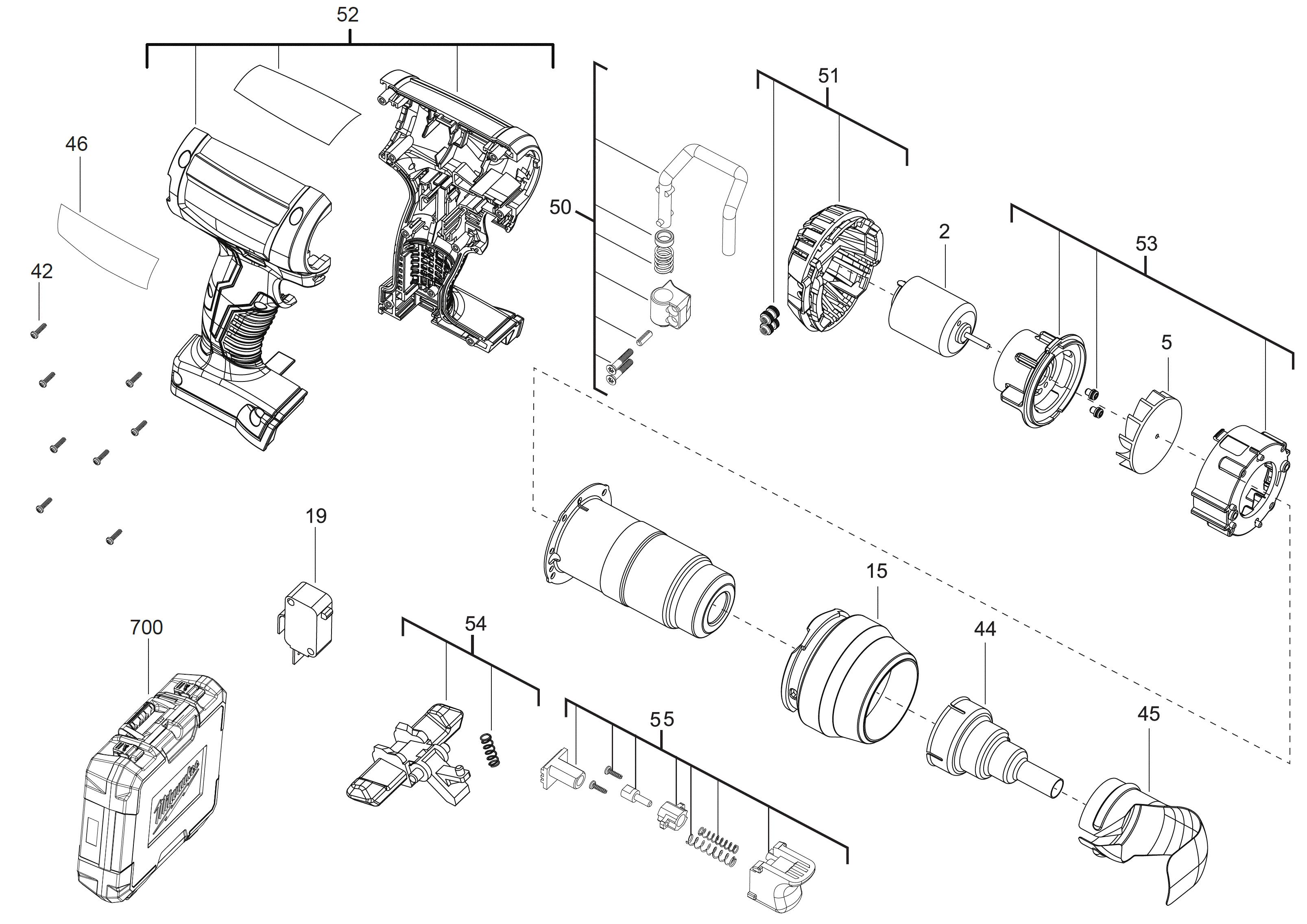 Spare Parts Diagram