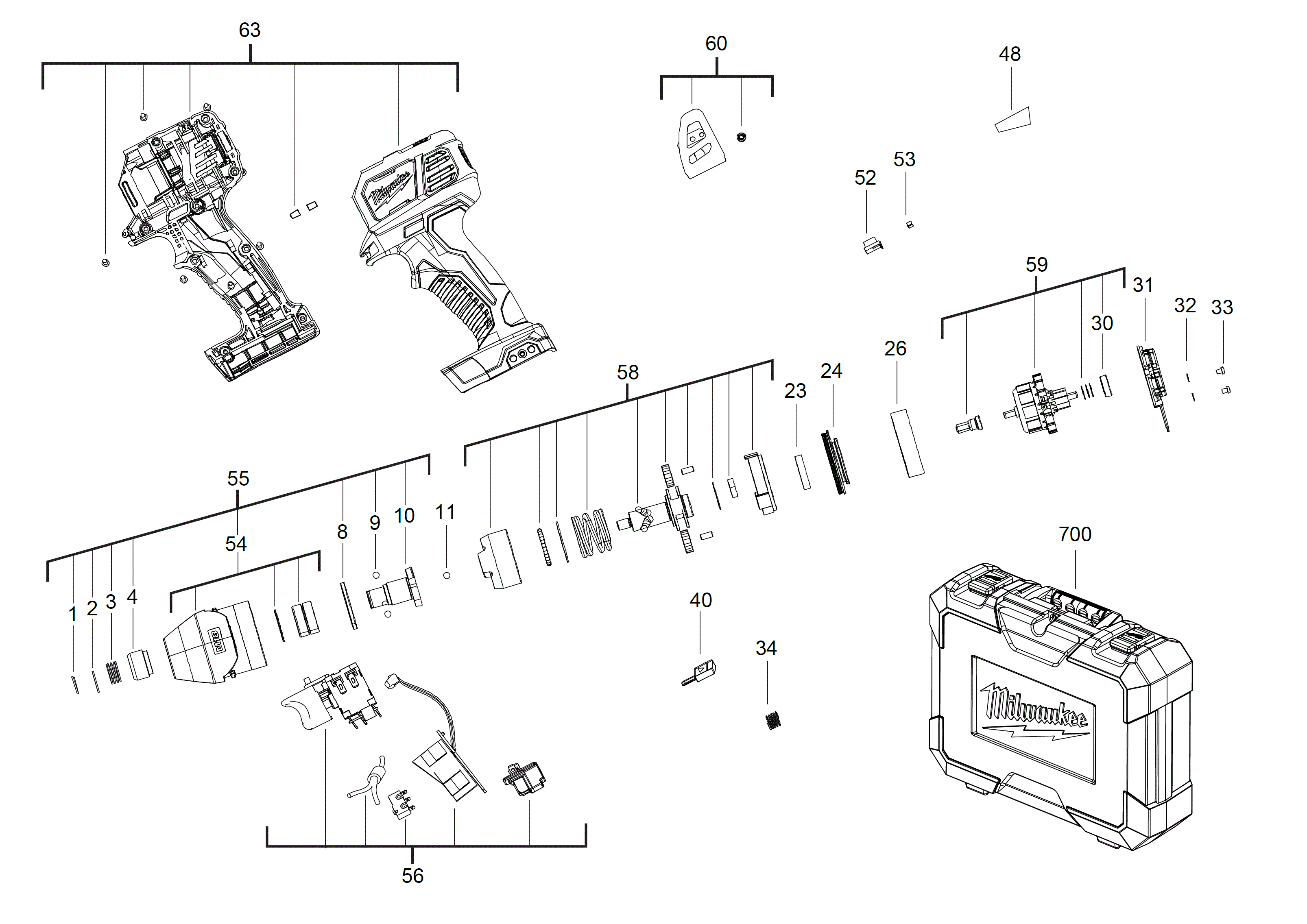 Spare Parts Diagram
