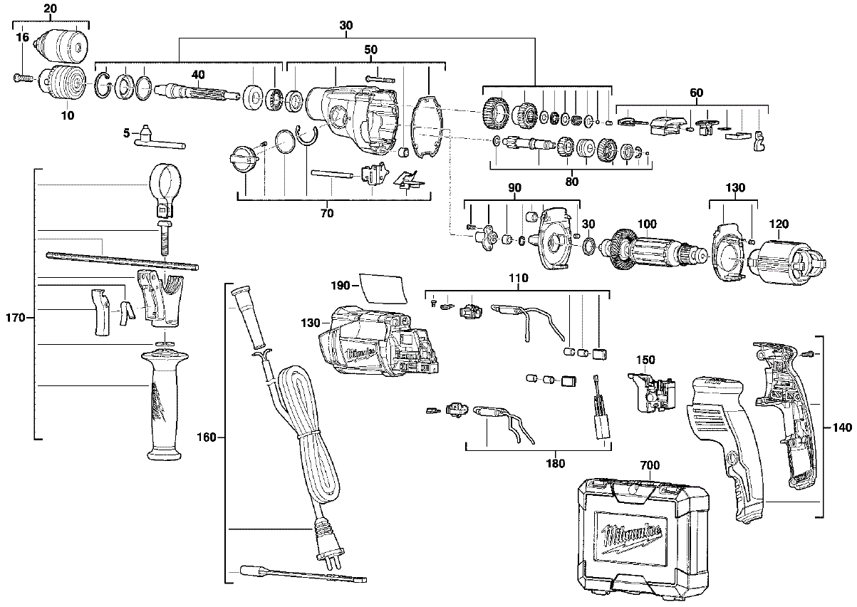 Spare Parts Diagram