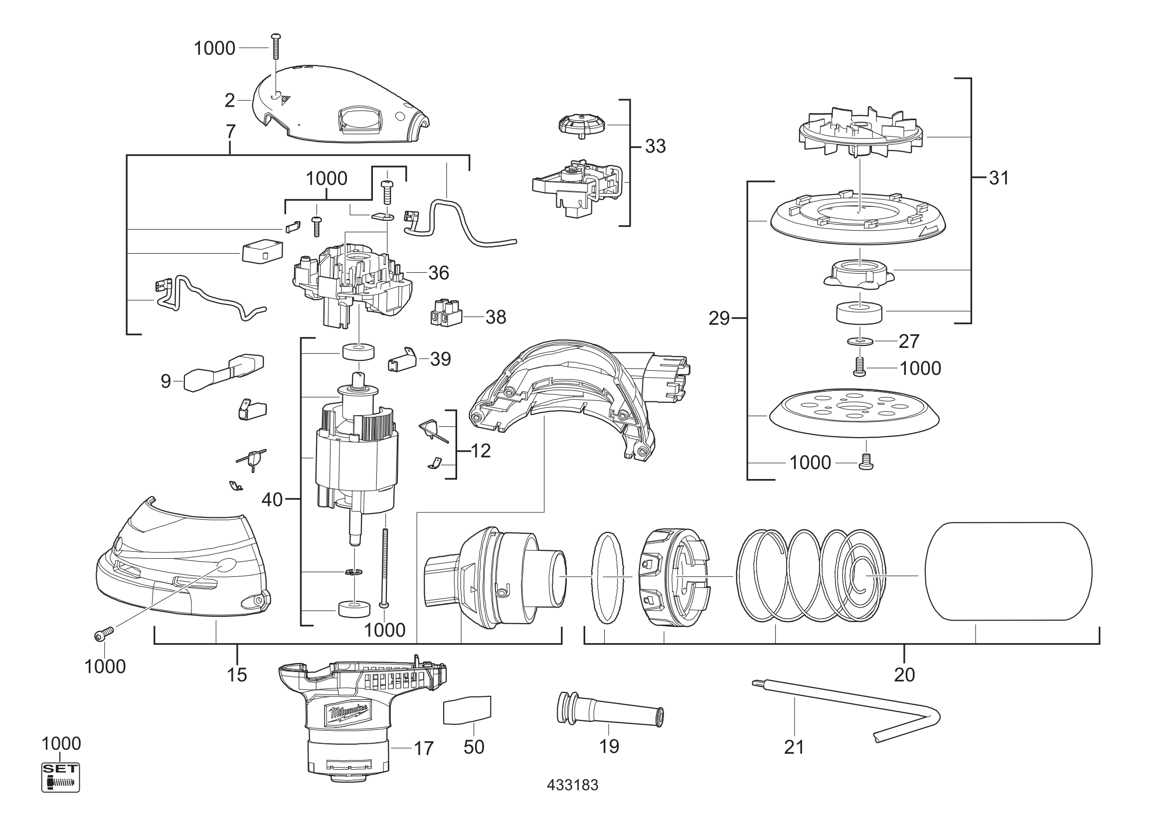 Spare Parts Diagram